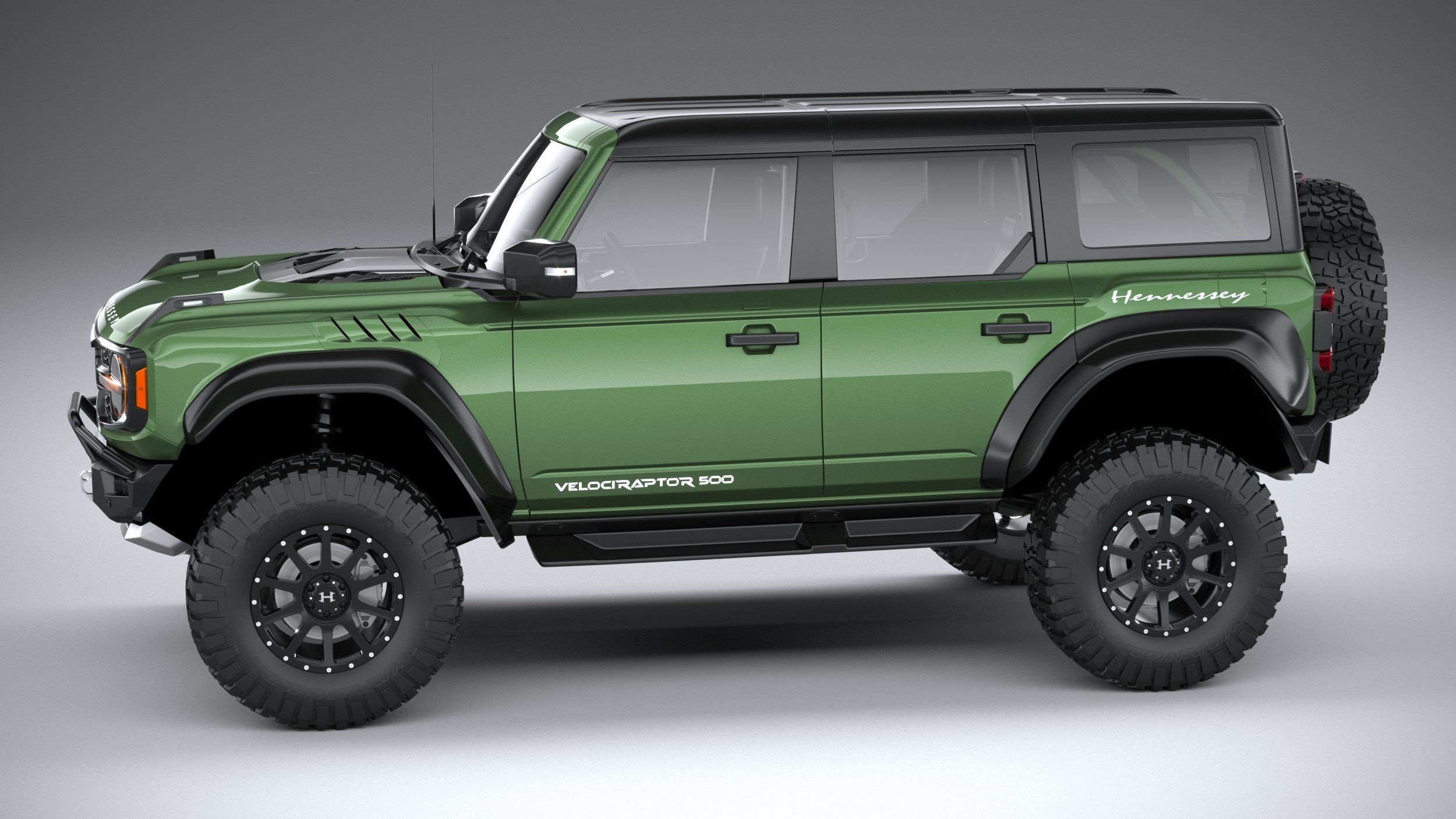 Hennessey Velociraptor 500 Bronco 2024 3D model_8