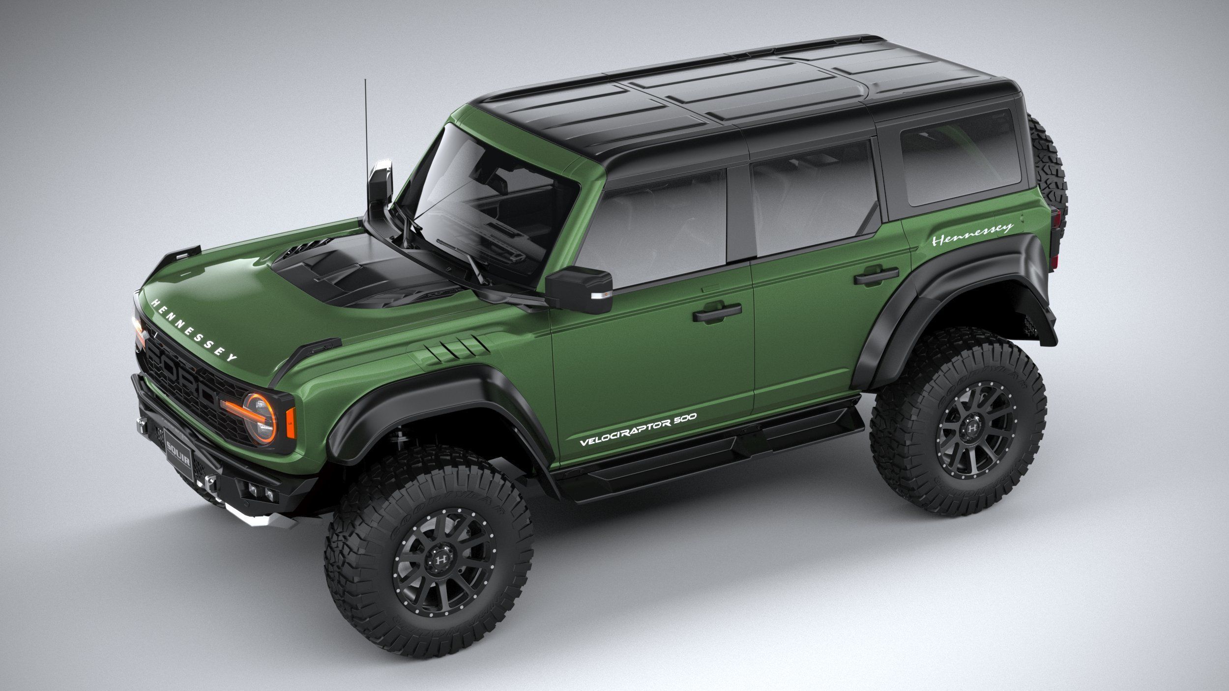 Hennessey Velociraptor 500 Bronco 2024 3D model_7