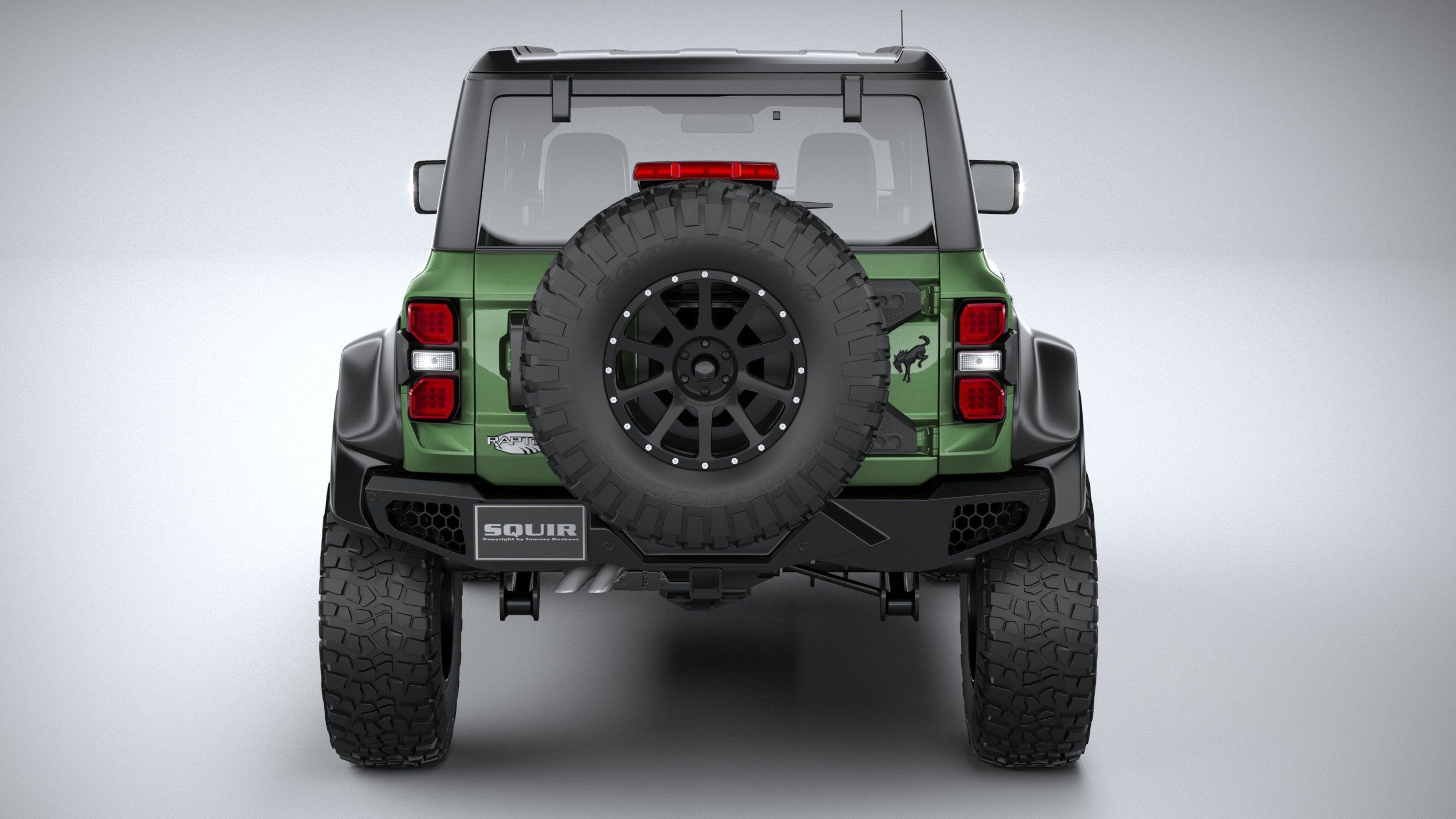 Hennessey Velociraptor 500 Bronco 2024 3D model_4