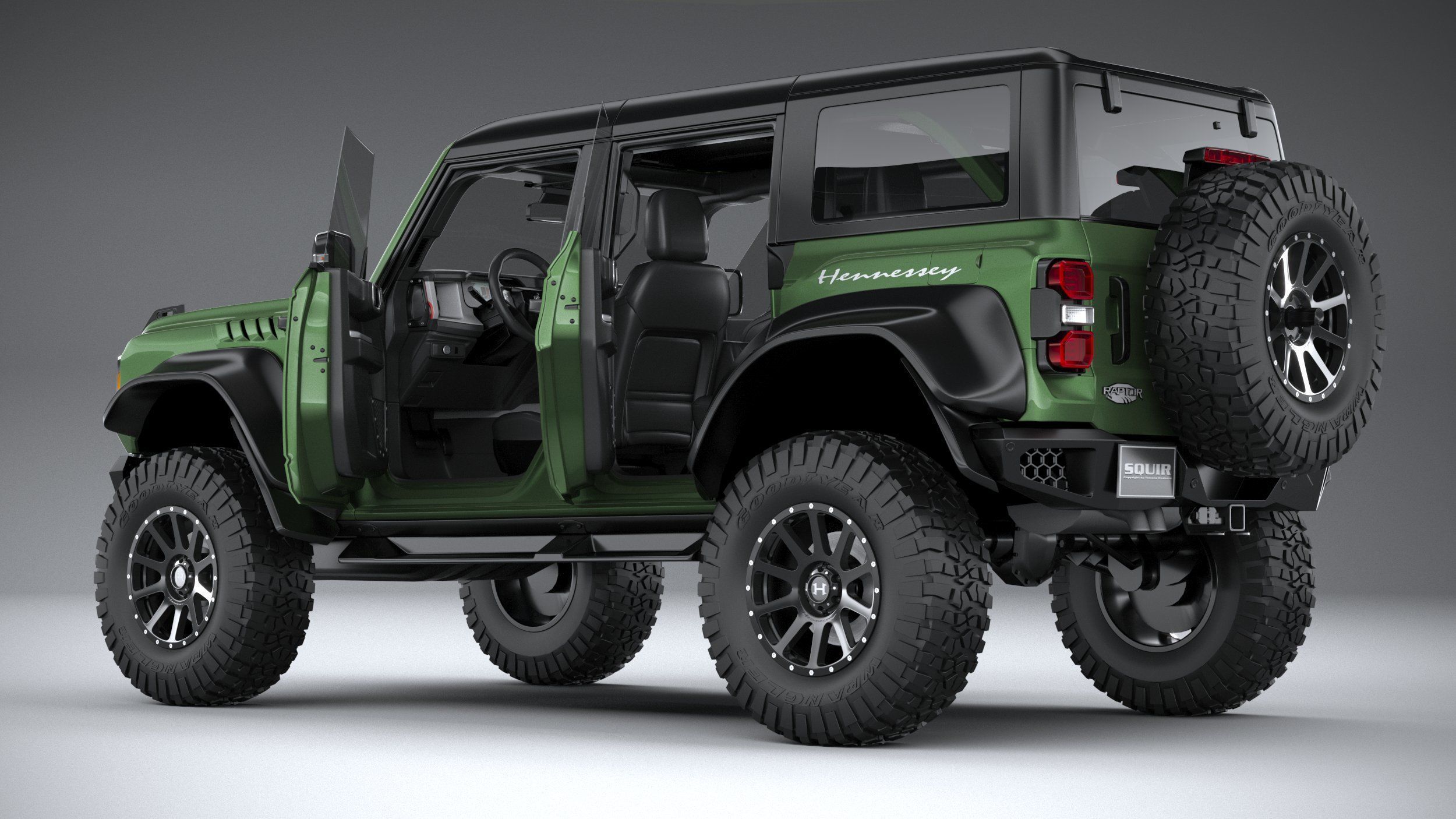 Hennessey Velociraptor 500 Bronco 2024 3D model_22
