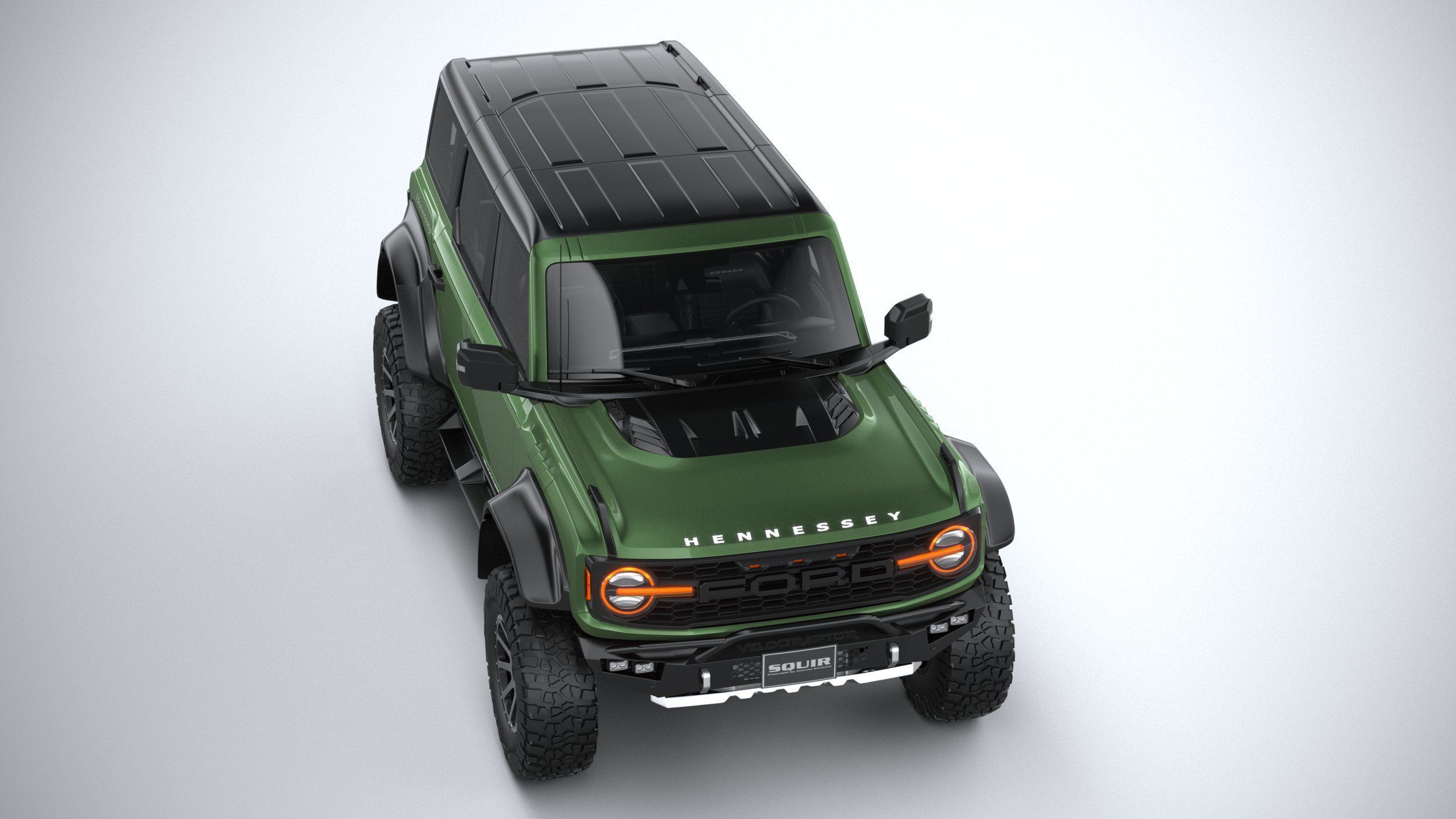 Hennessey Velociraptor 500 Bronco 2024 3D model_12