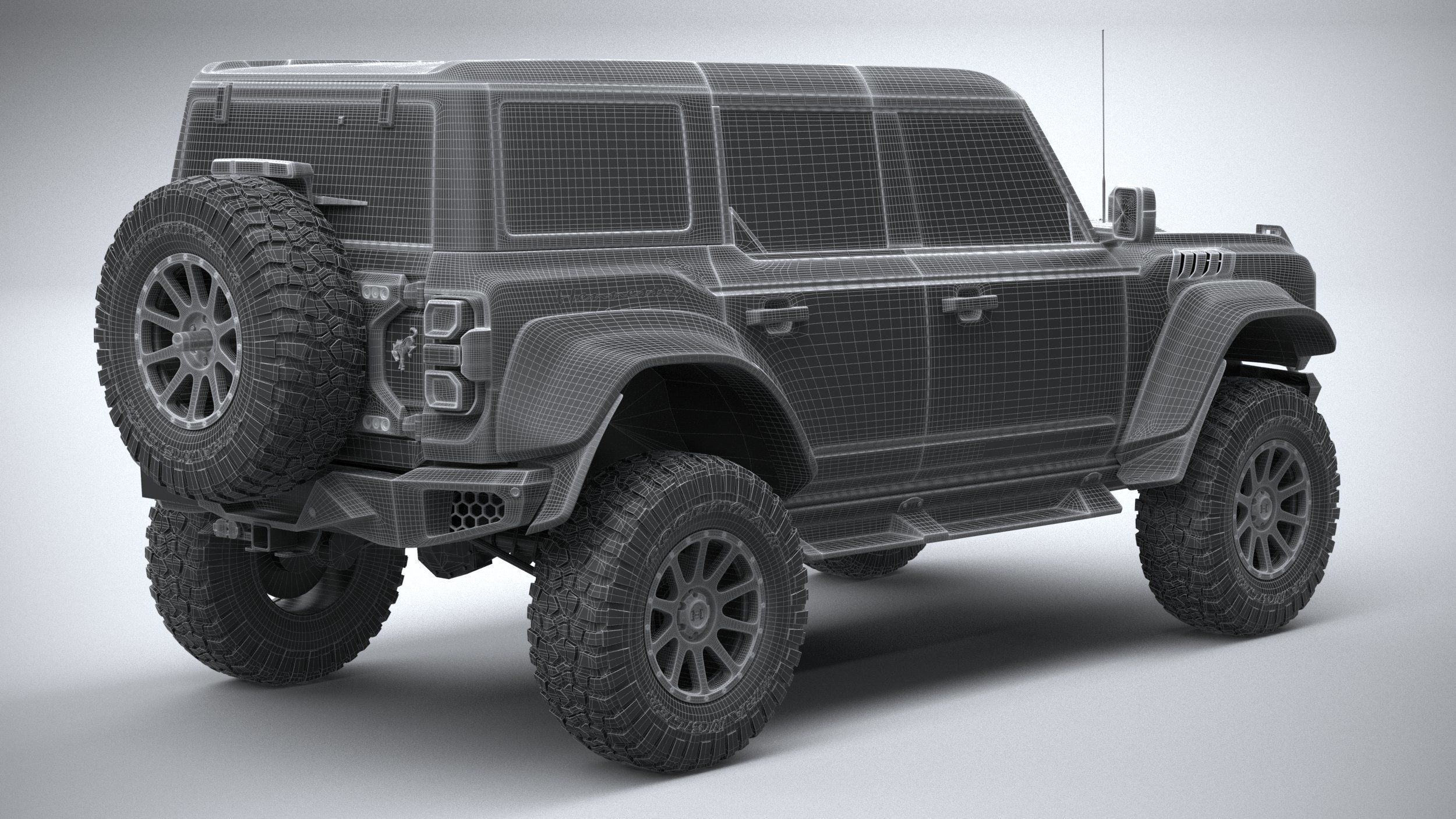 Hennessey Velociraptor 500 Bronco 2024 3D model_37