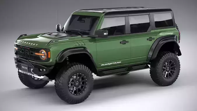 Hennessey Velociraptor 500 Bronco 2024 3D model