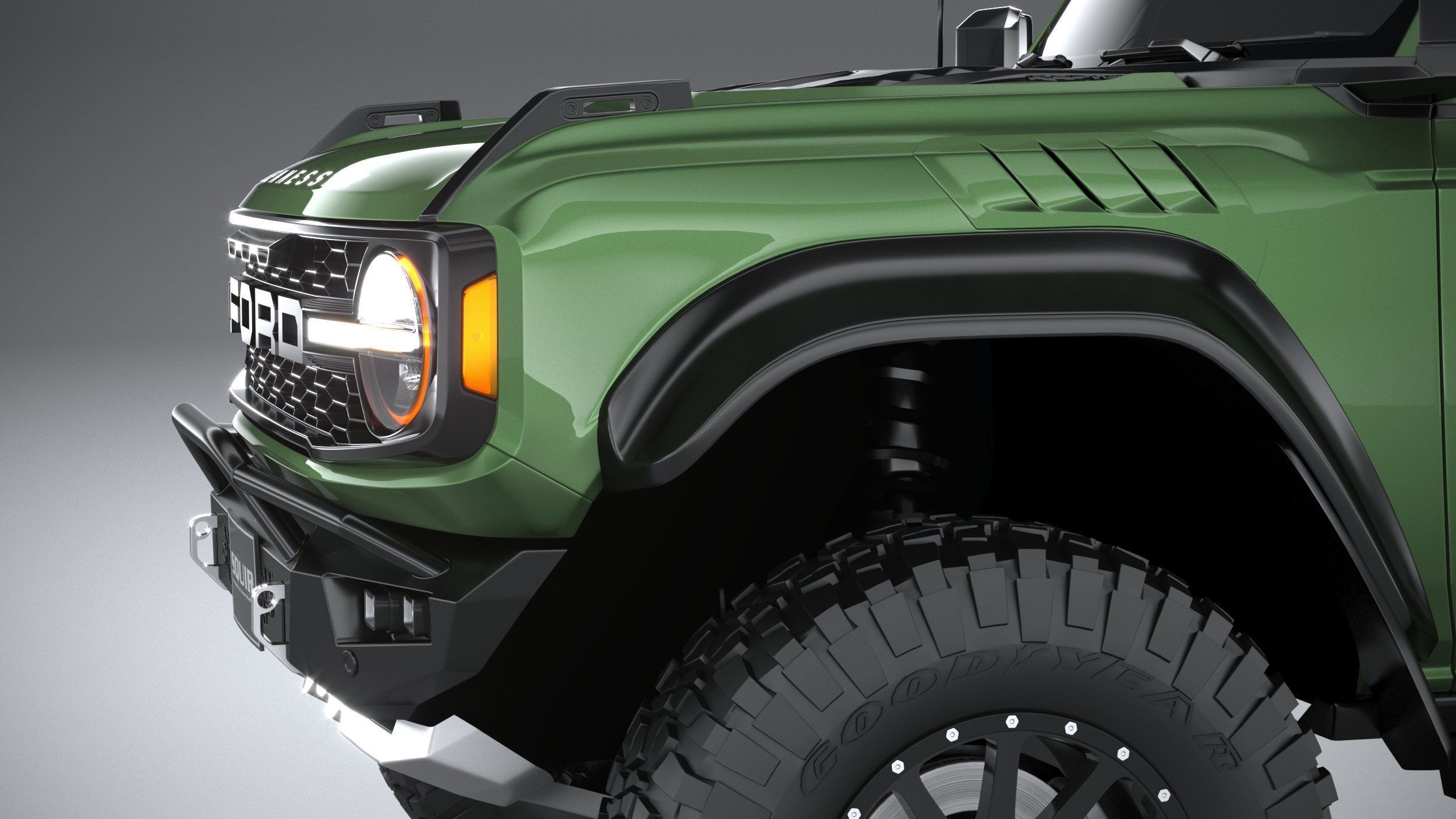 Hennessey Velociraptor 500 Bronco 2024 3D model_3