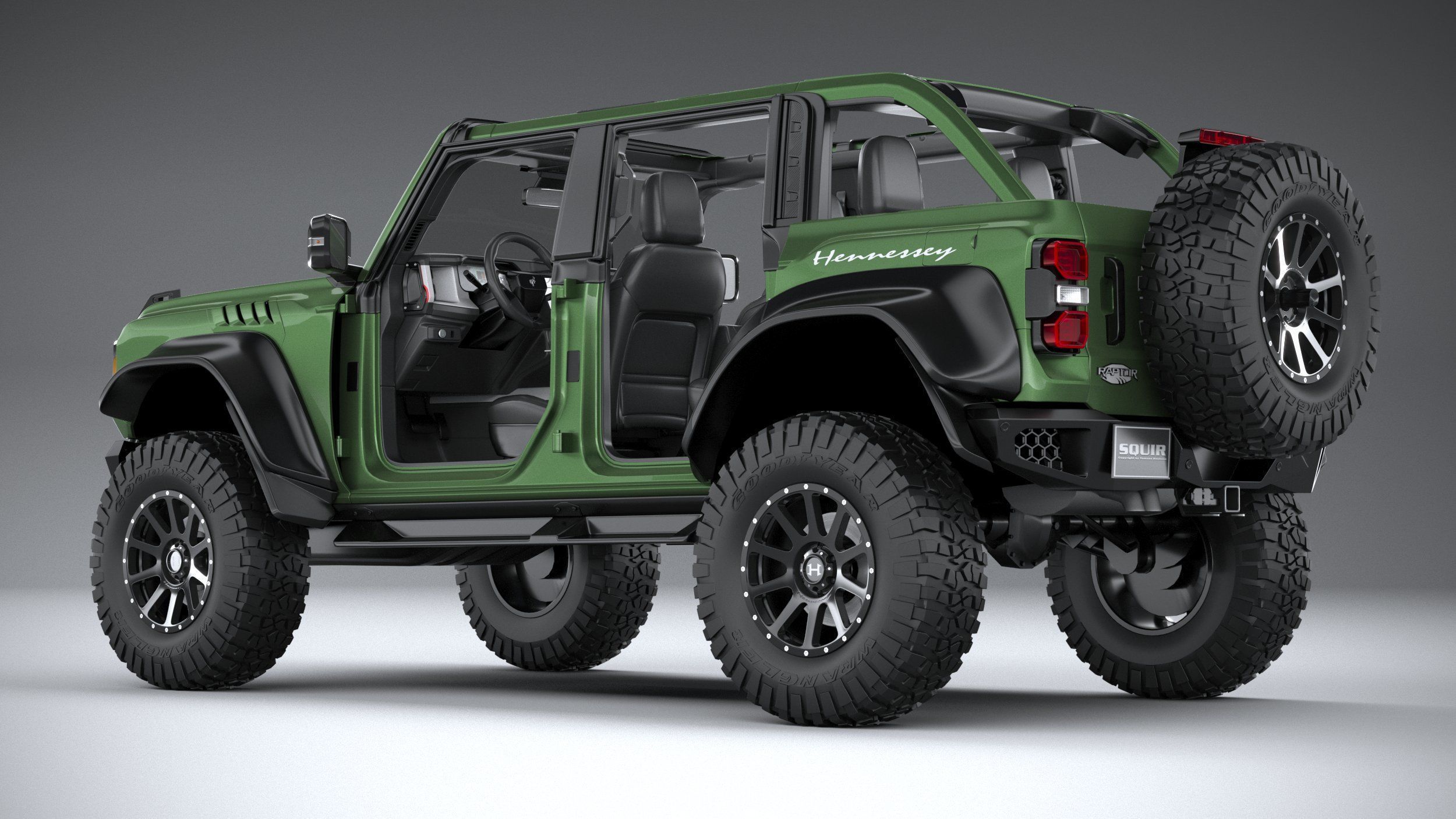 Hennessey Velociraptor 500 Bronco 2024 3D model_33