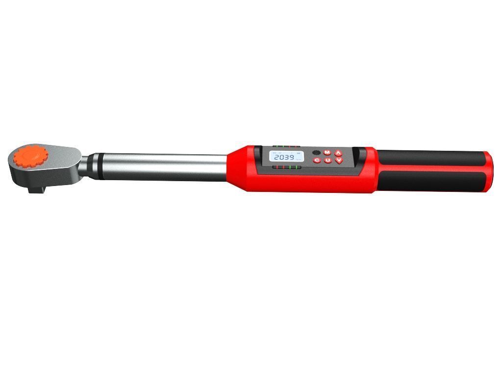Digital Torque Wrench 3D model_7