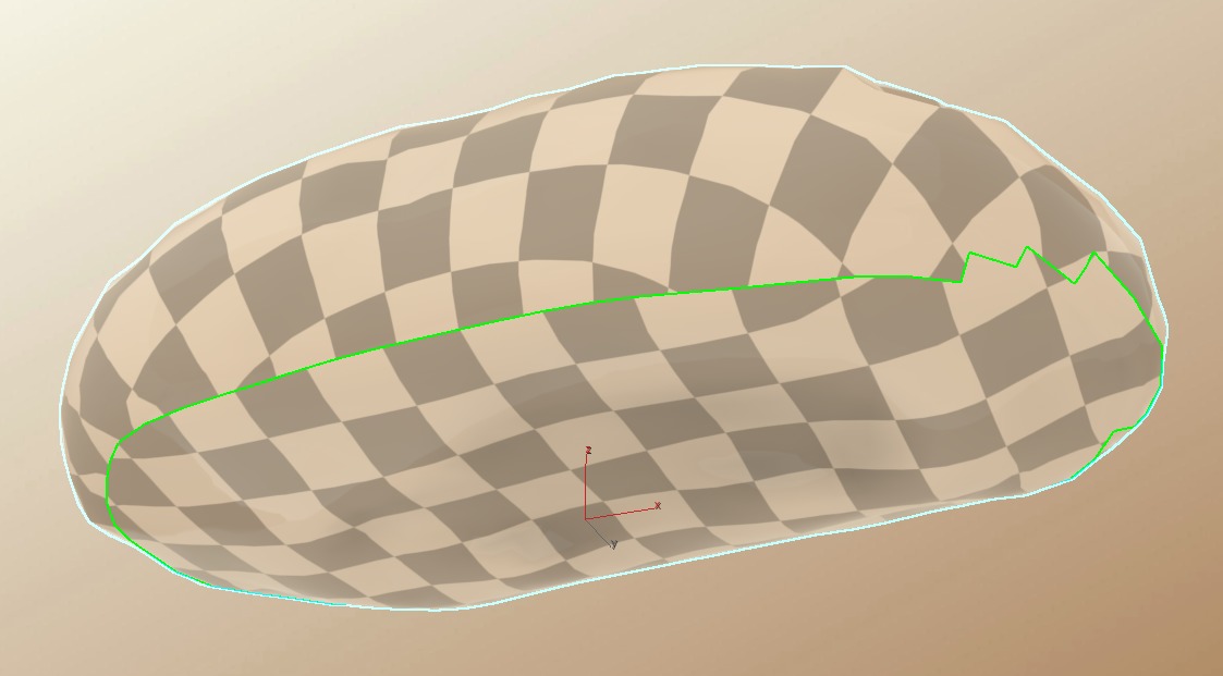 Bread Roll Low-poly 3D model_17