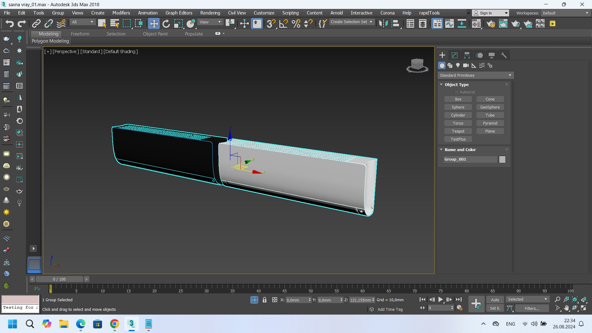 Air conditioner Haier AS71S2SF1FA-BH1U71S2SR2FA 3D model_6