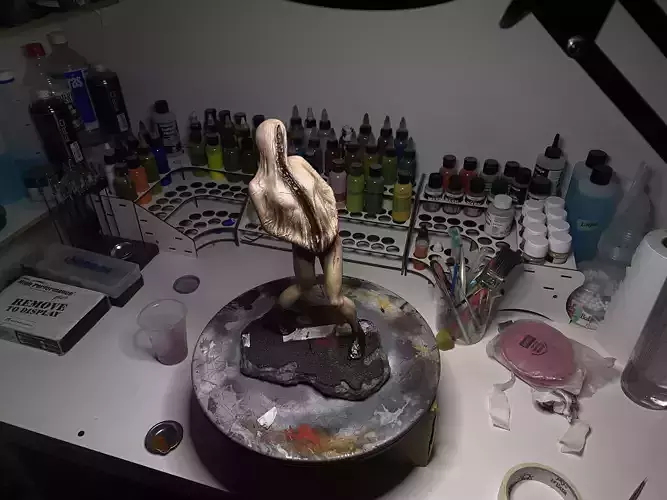 Silent Hill sying figure