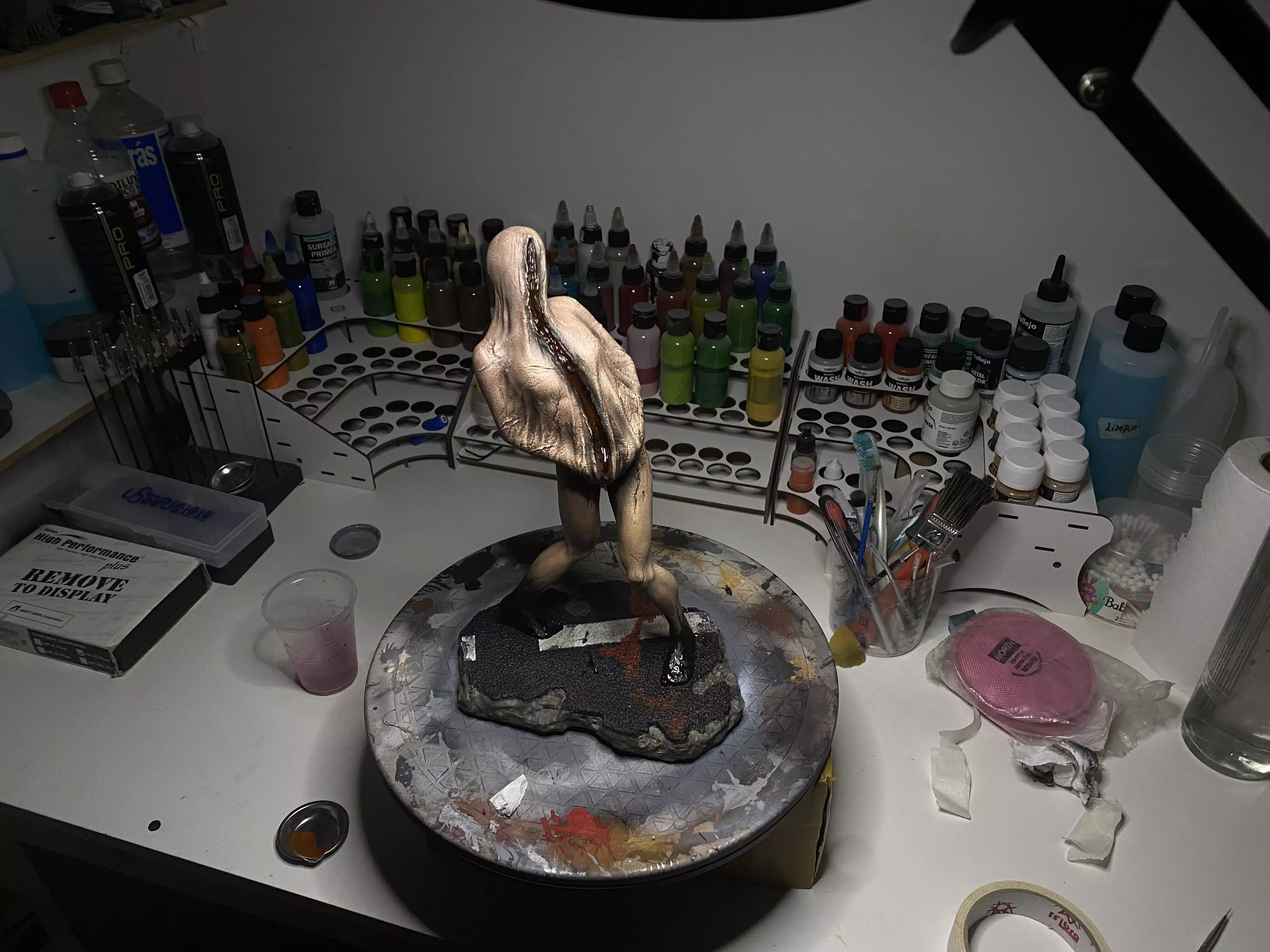 Silent Hill sying figure 3D print model_0