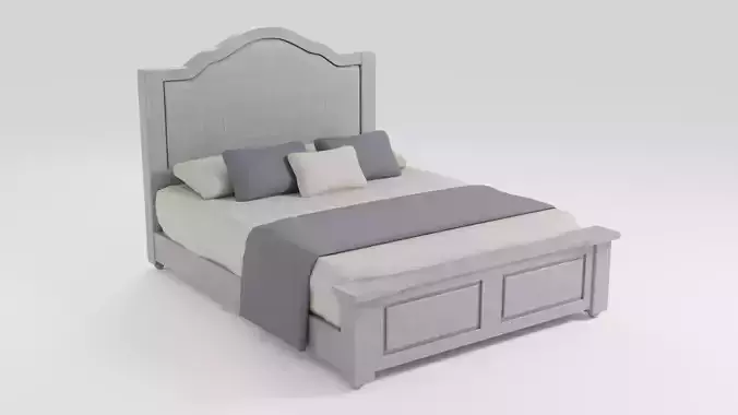 Stylish and comfortable double bed
