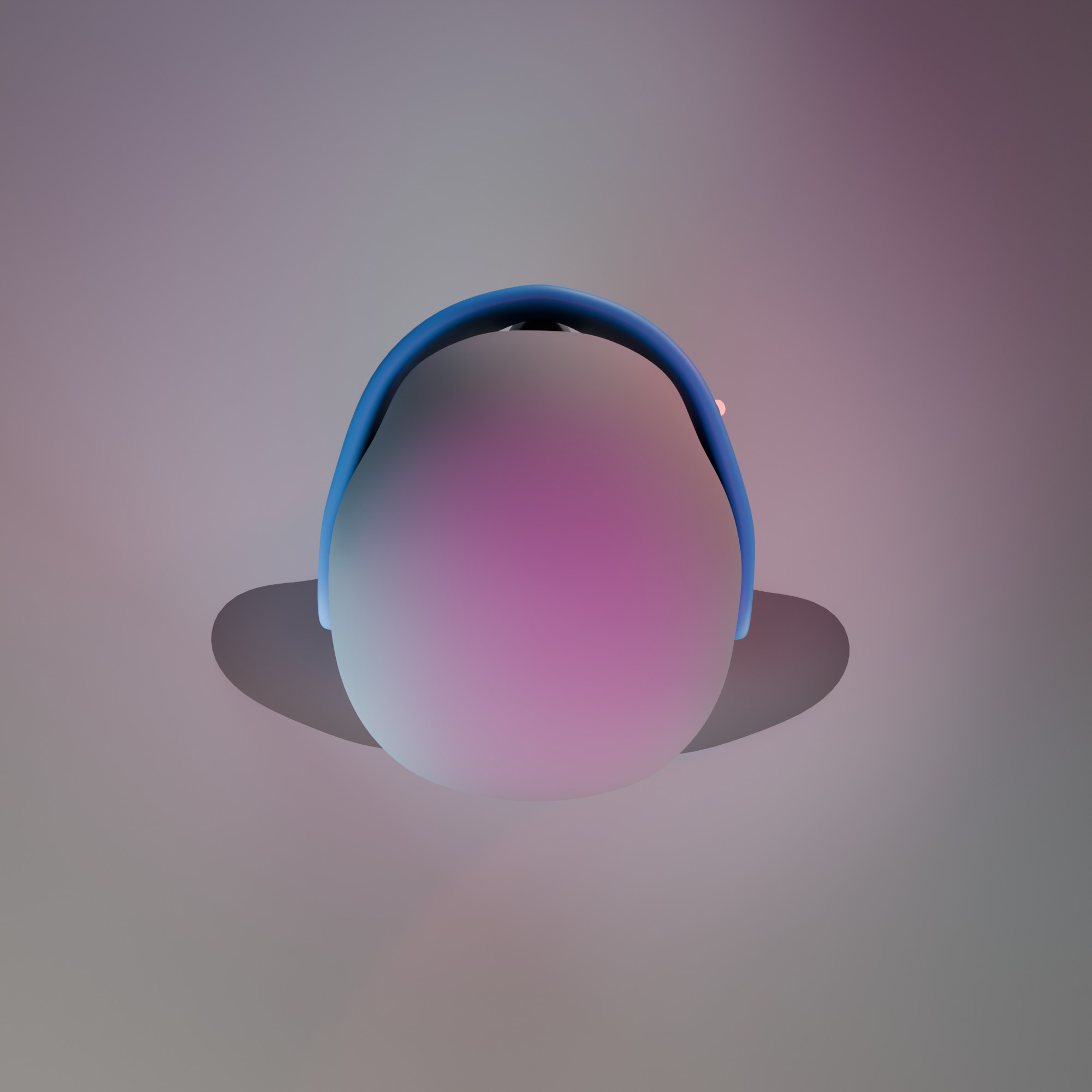 Cyberpunk Laser Goggles 3D Model Glasses Low-poly 3D model_5