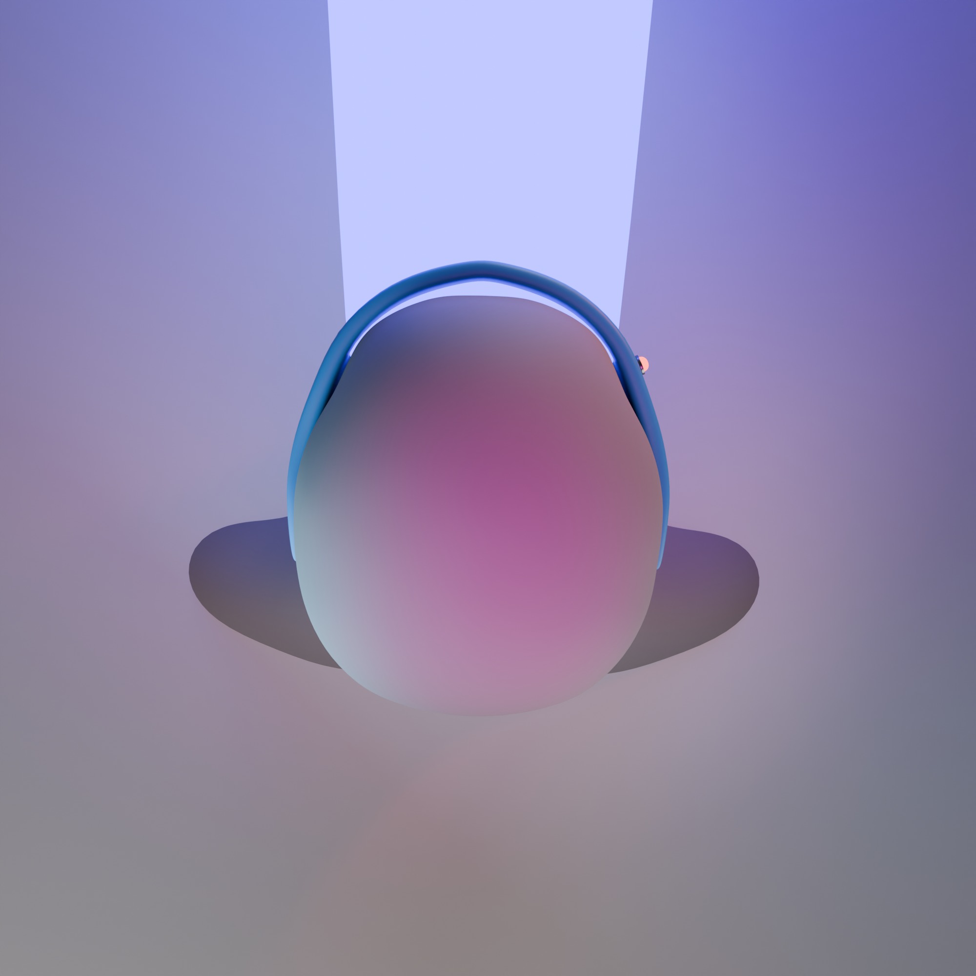 Cyberpunk Laser Goggles 3D Model Glasses Low-poly 3D model_3