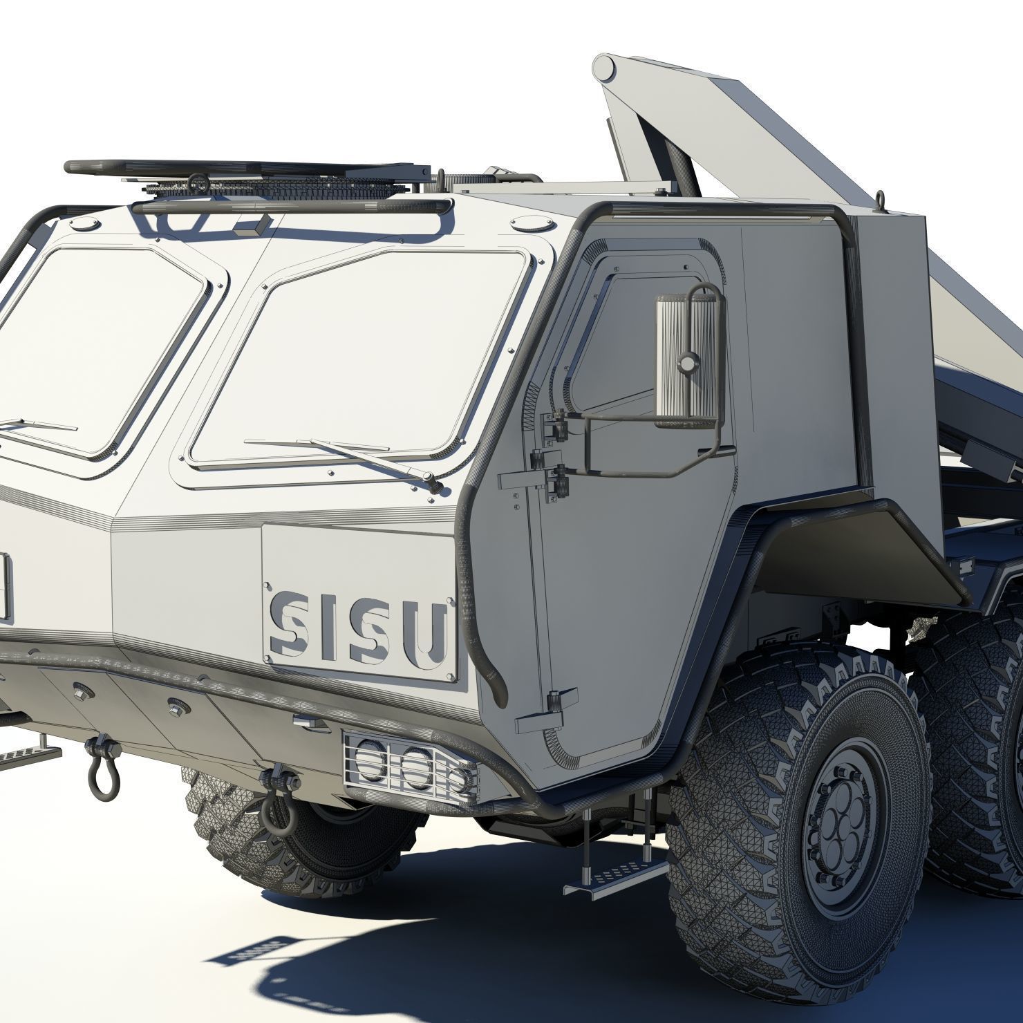 Sisu 8x8 3D model_12