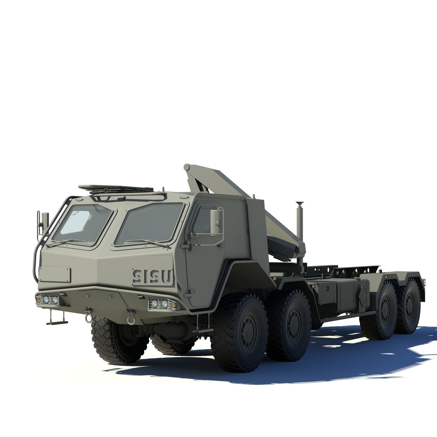 Sisu 8x8 3D model_4