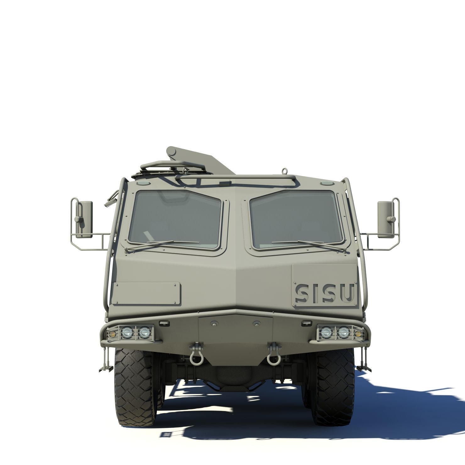 Sisu 8x8 3D model_2