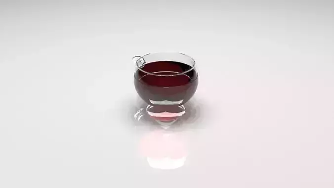 Double Glass tea cup