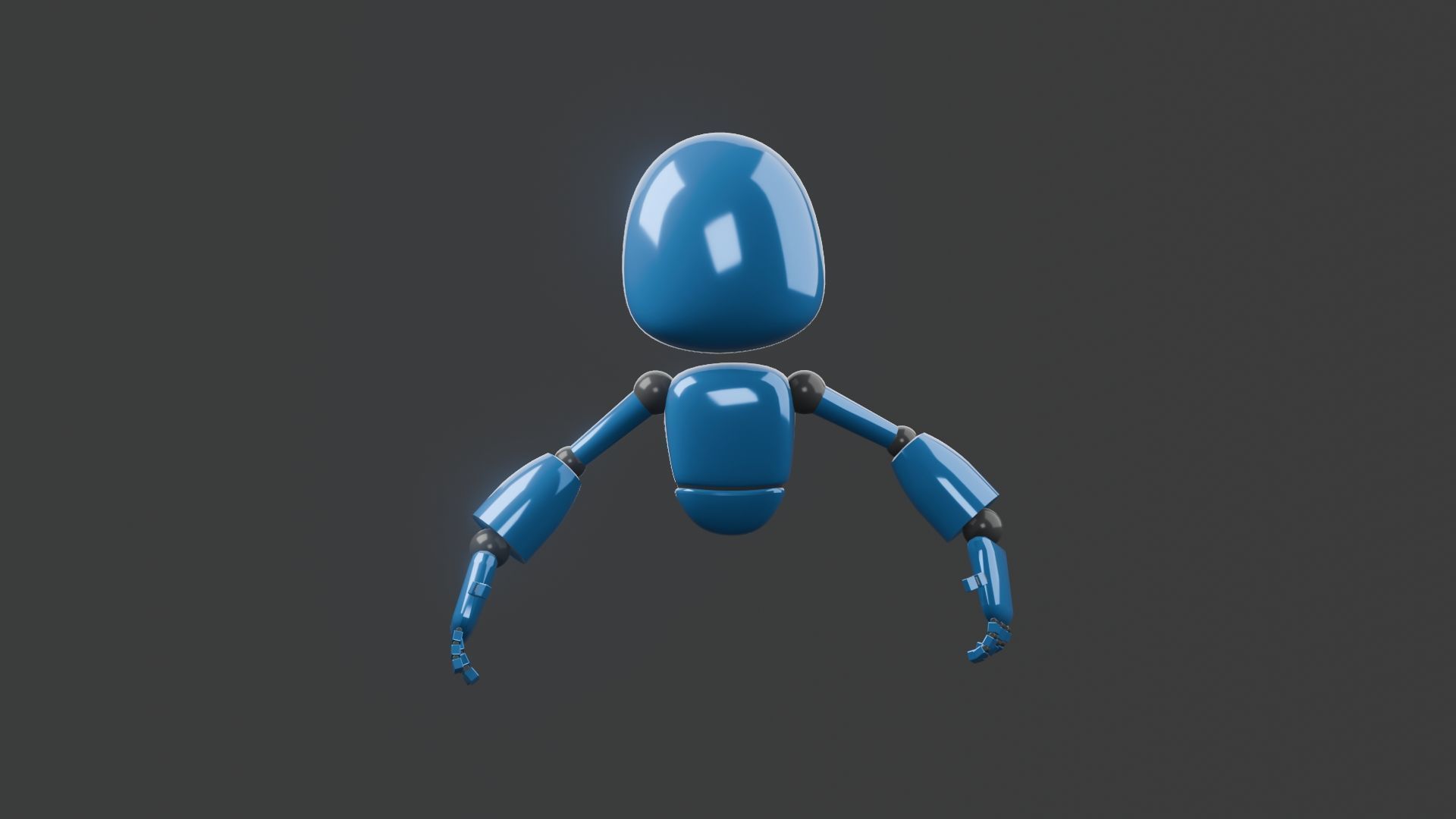 Flying Robot 3D model_7