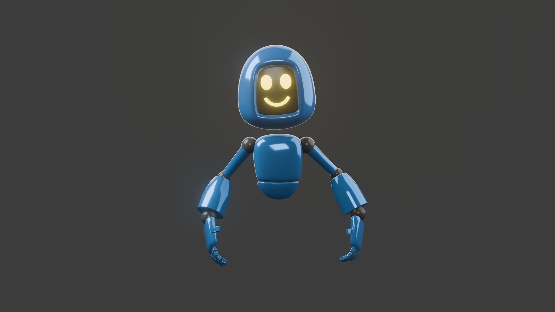 Flying Robot 3D model_5