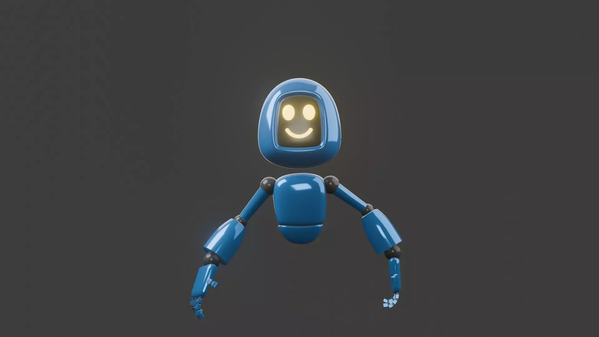 Flying Robot 3D model_0