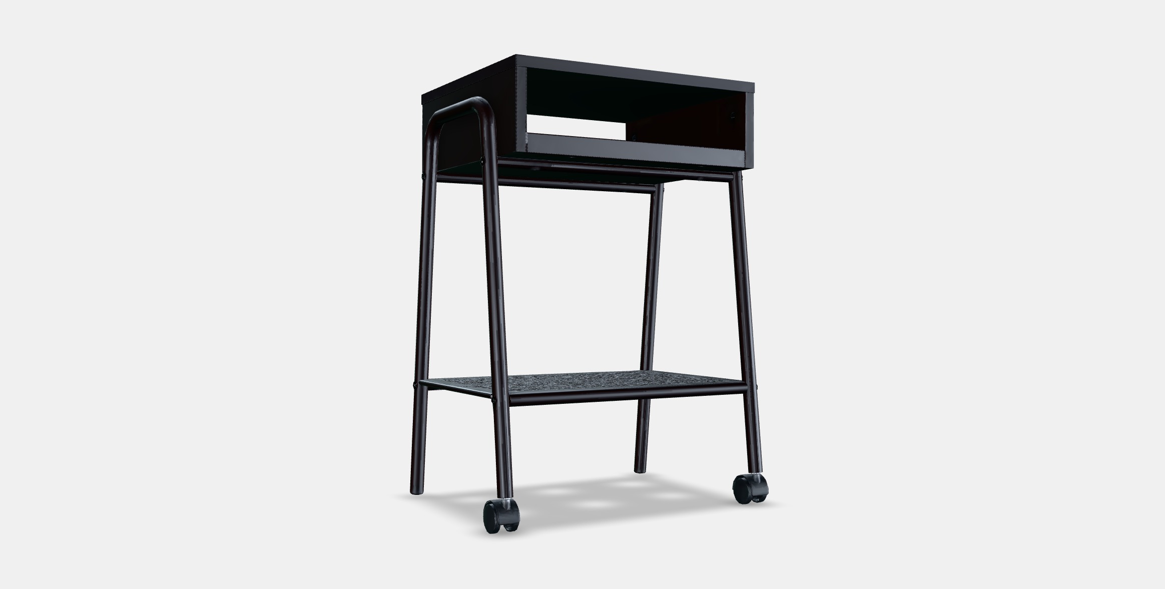 SETSKOG Bedside table Low-poly 3D model_16