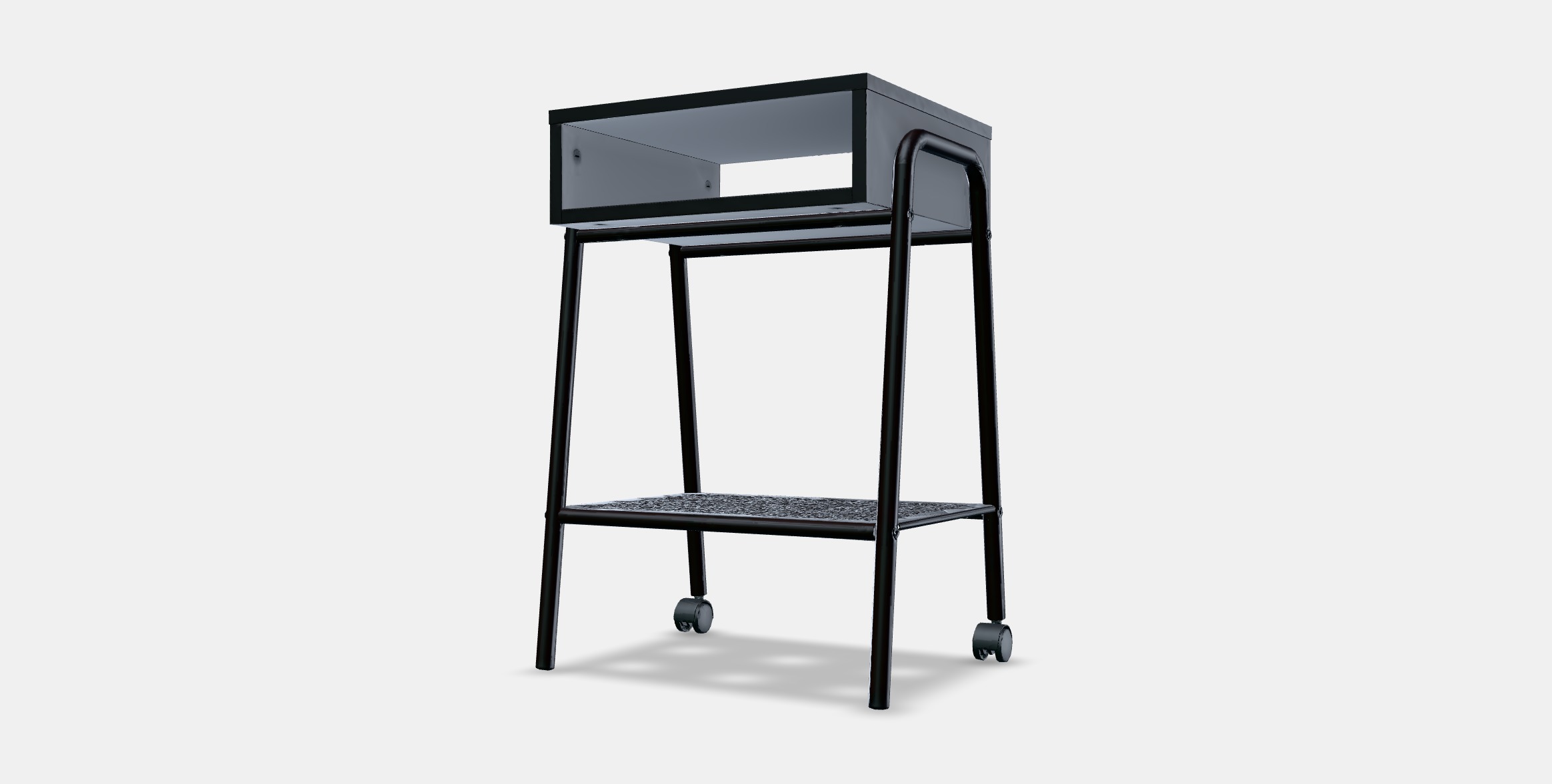 SETSKOG Bedside table Low-poly 3D model_12