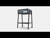 SETSKOG Bedside table Low-poly 3D model_1