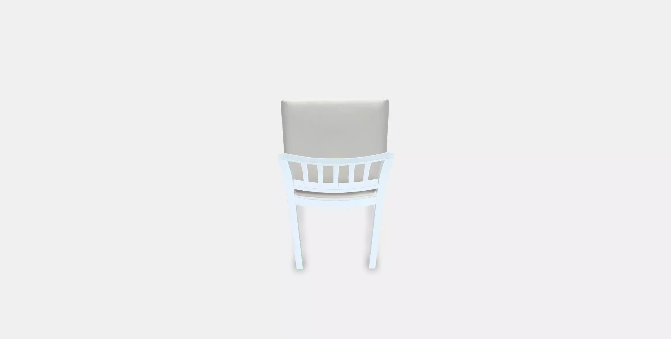 EKEDALEN Bar stool with backrest 1 Low-poly 3D model_0
