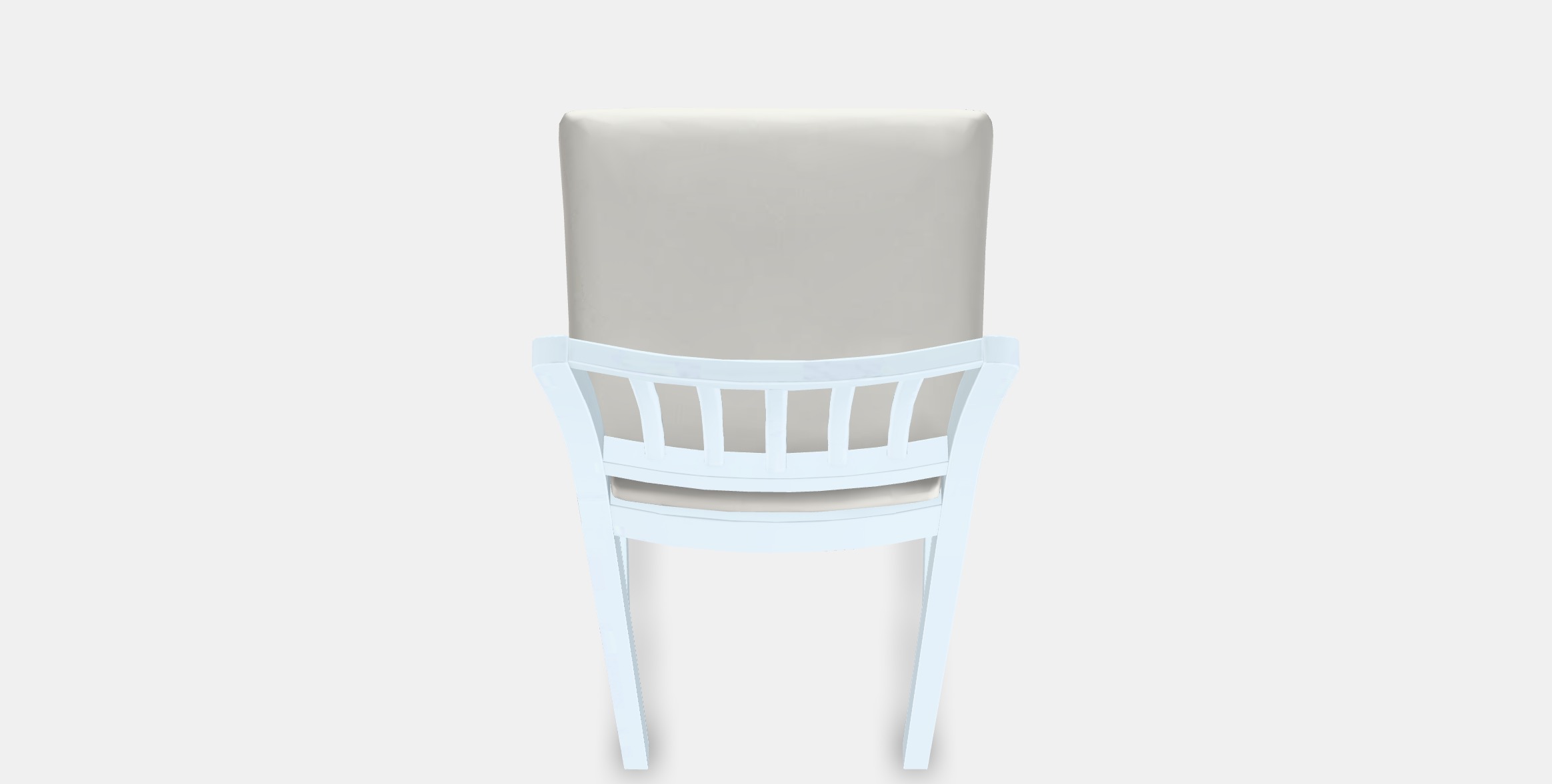 EKEDALEN Bar stool with backrest 1 Low-poly 3D model_5