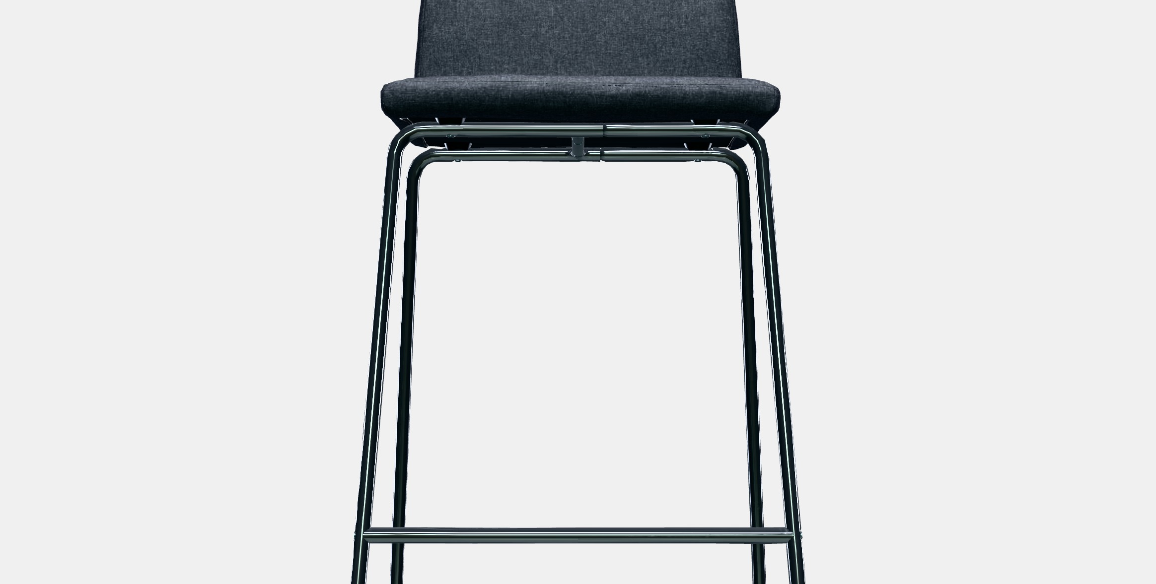 LILLANAS Bar stool Low-poly 3D model_11