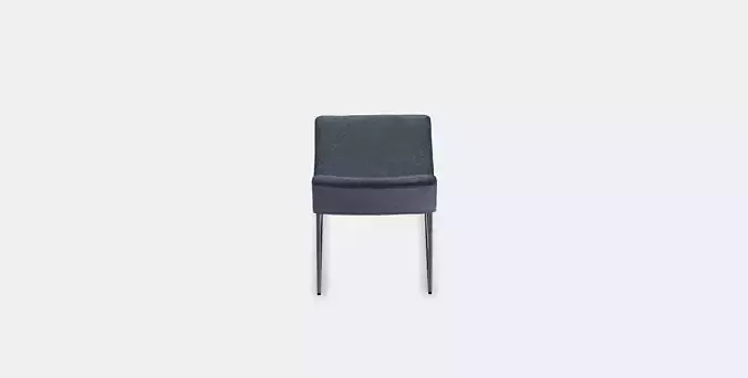 LILLANAS Bar stool Low-poly 3D model
