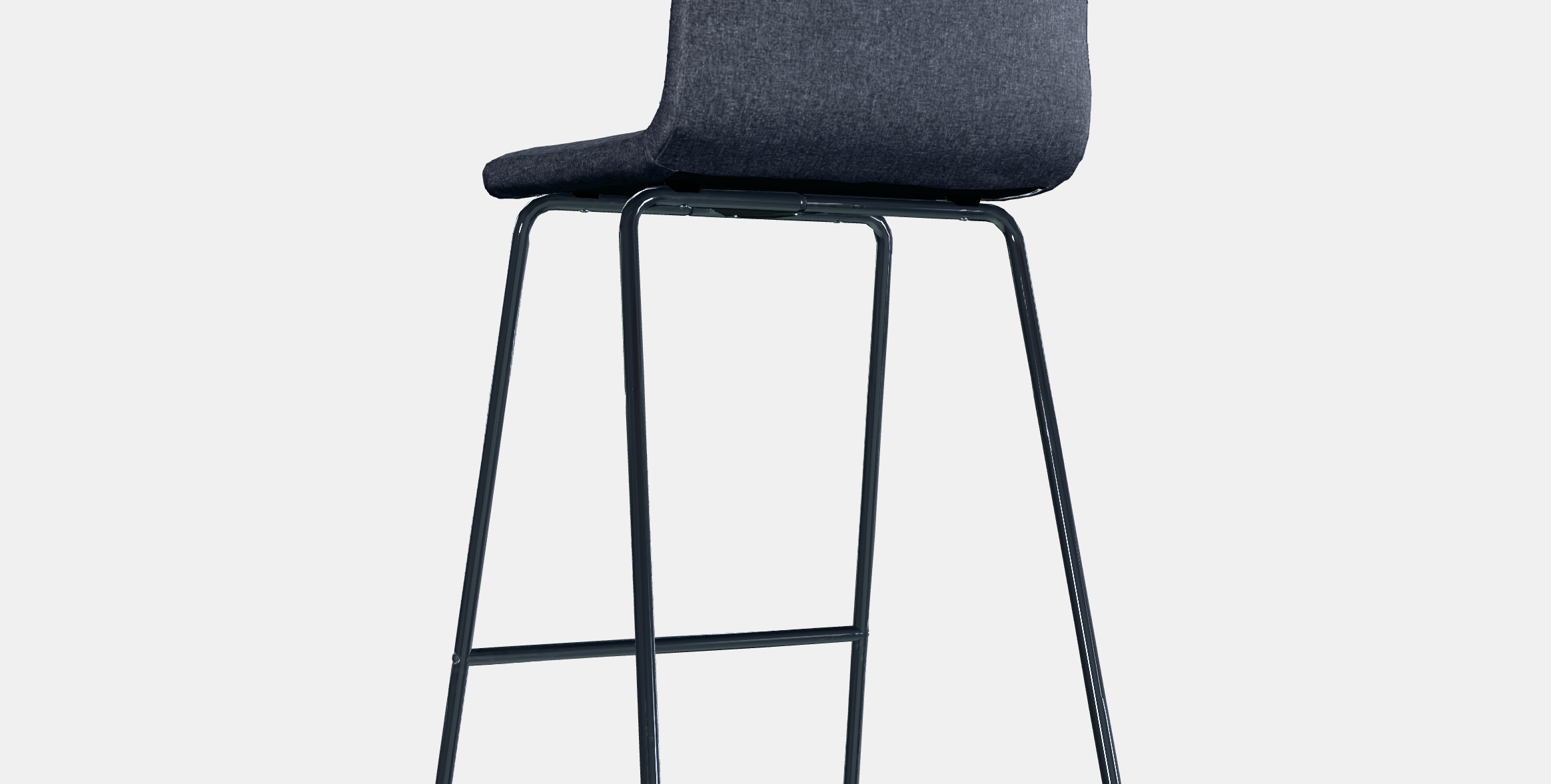 LILLANAS Bar stool Low-poly 3D model_3