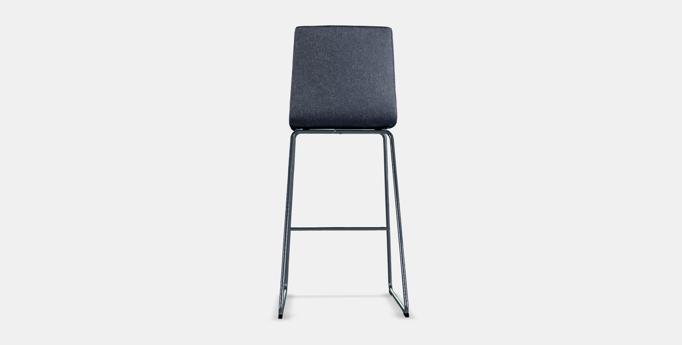 LILLANAS Bar stool Low-poly 3D model_14