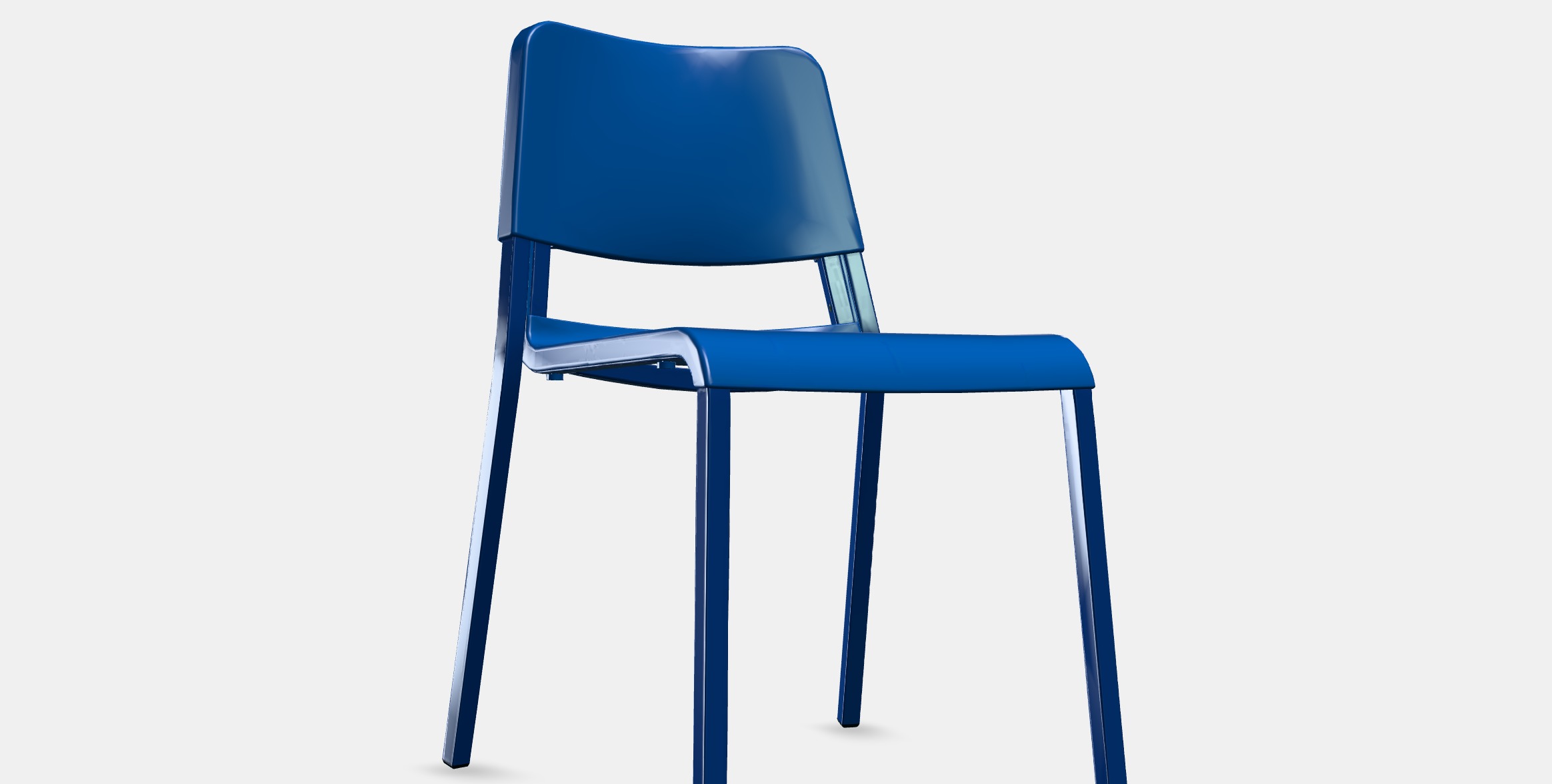 TEODORES Chair 2 Low-poly 3D model_9