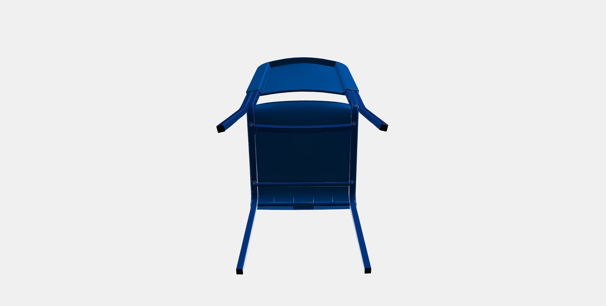 TEODORES Chair 2 Low-poly 3D model_7