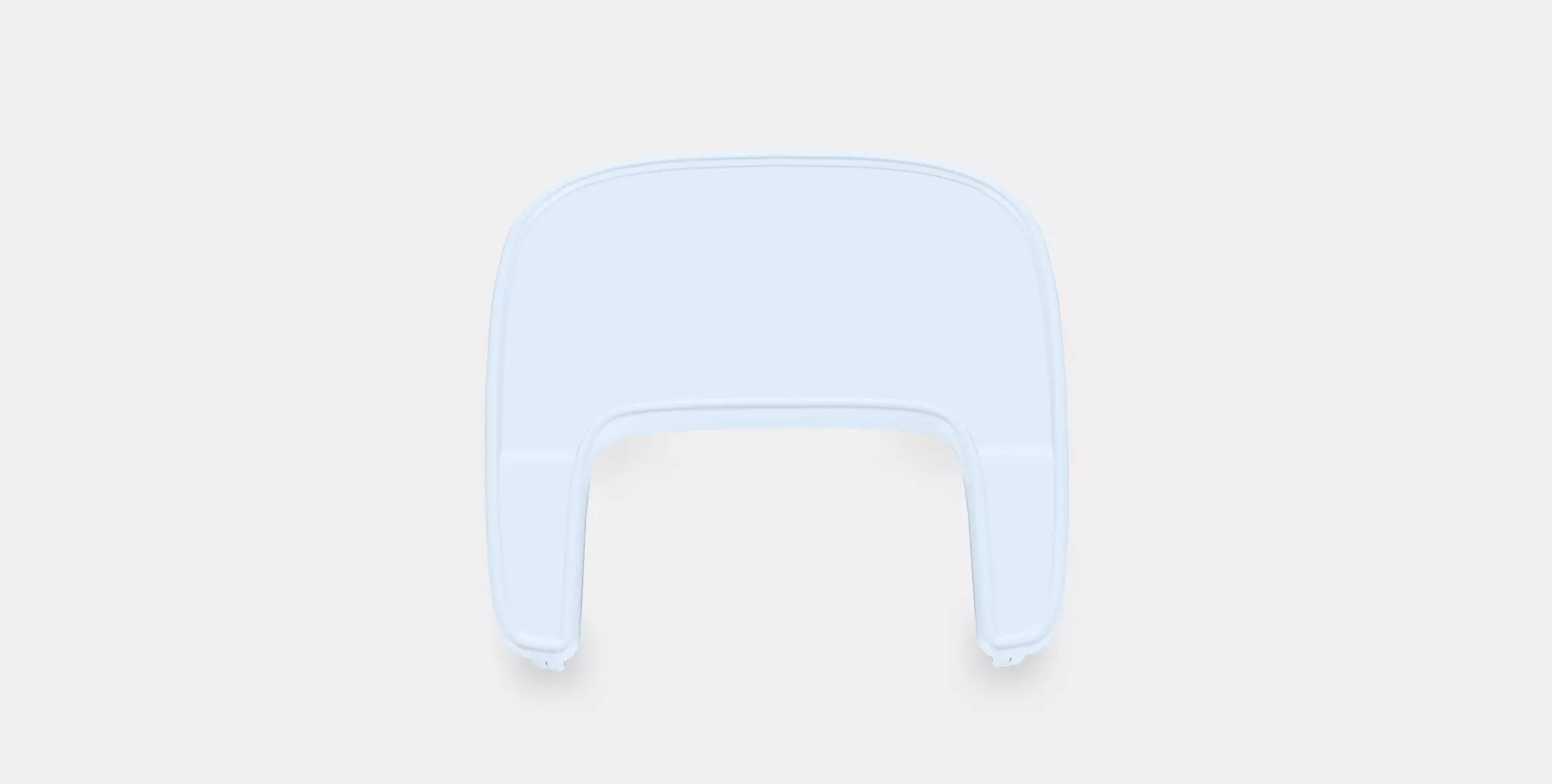 LANGUR Highchair tray Low-poly 3D model_0