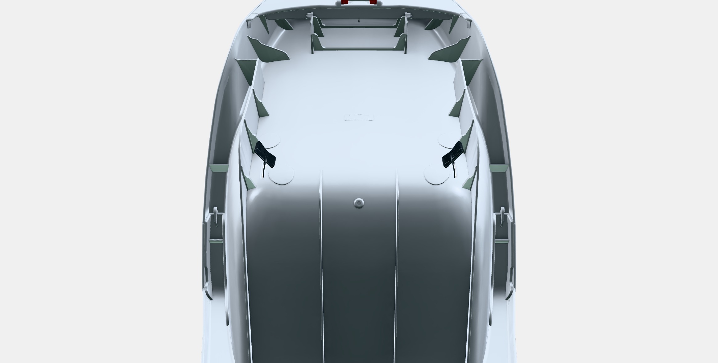 LANGUR Seat shell for highchair Low-poly 3D model_8