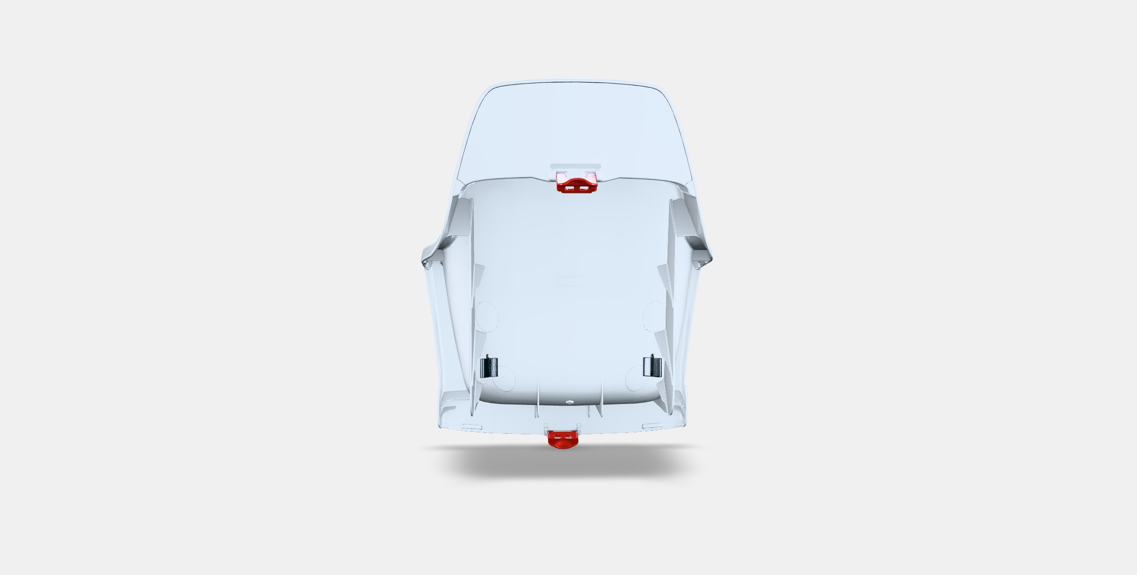 LANGUR Seat shell for highchair Low-poly 3D model_14