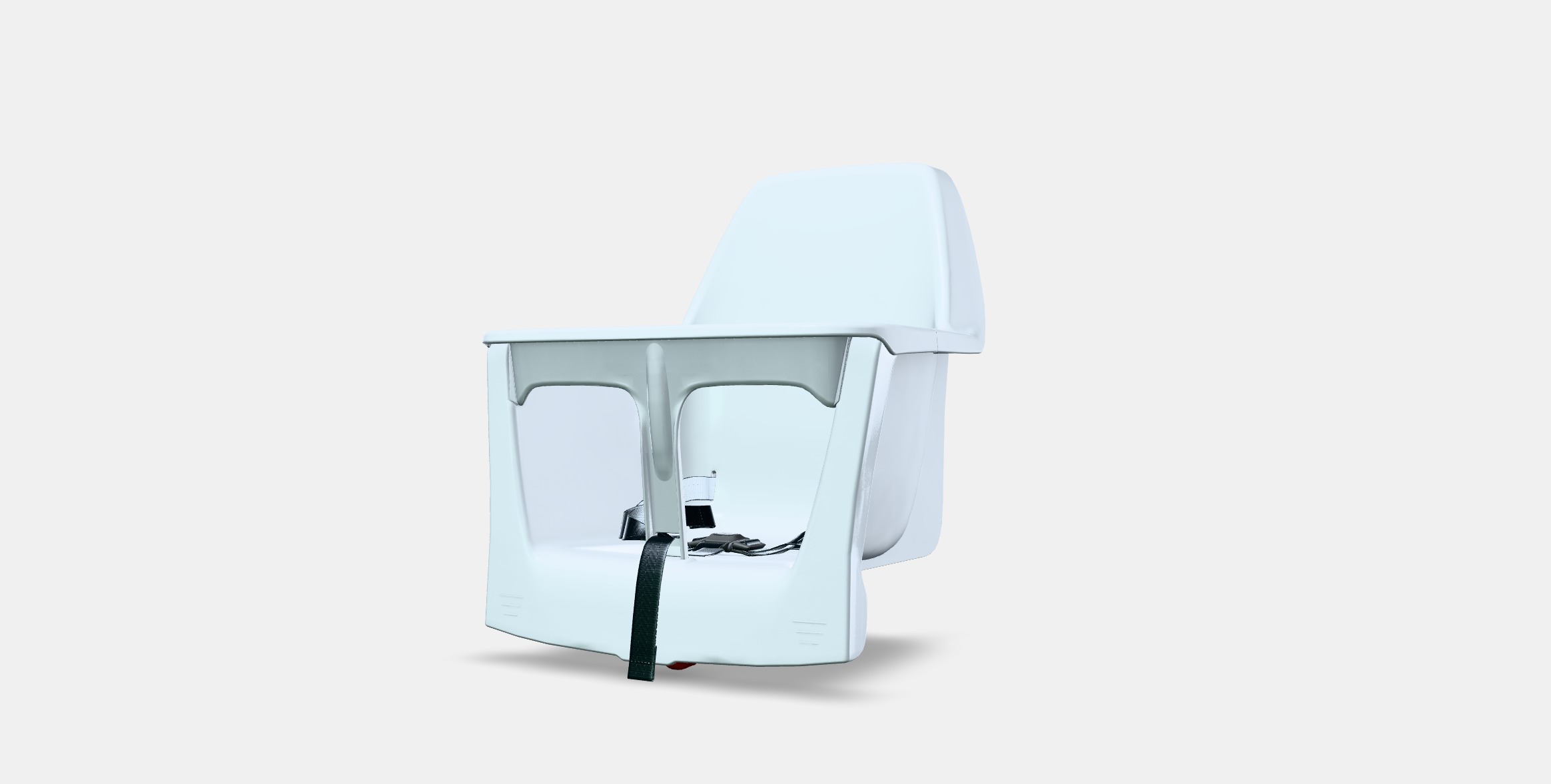 LANGUR Seat shell for highchair Low-poly 3D model_11