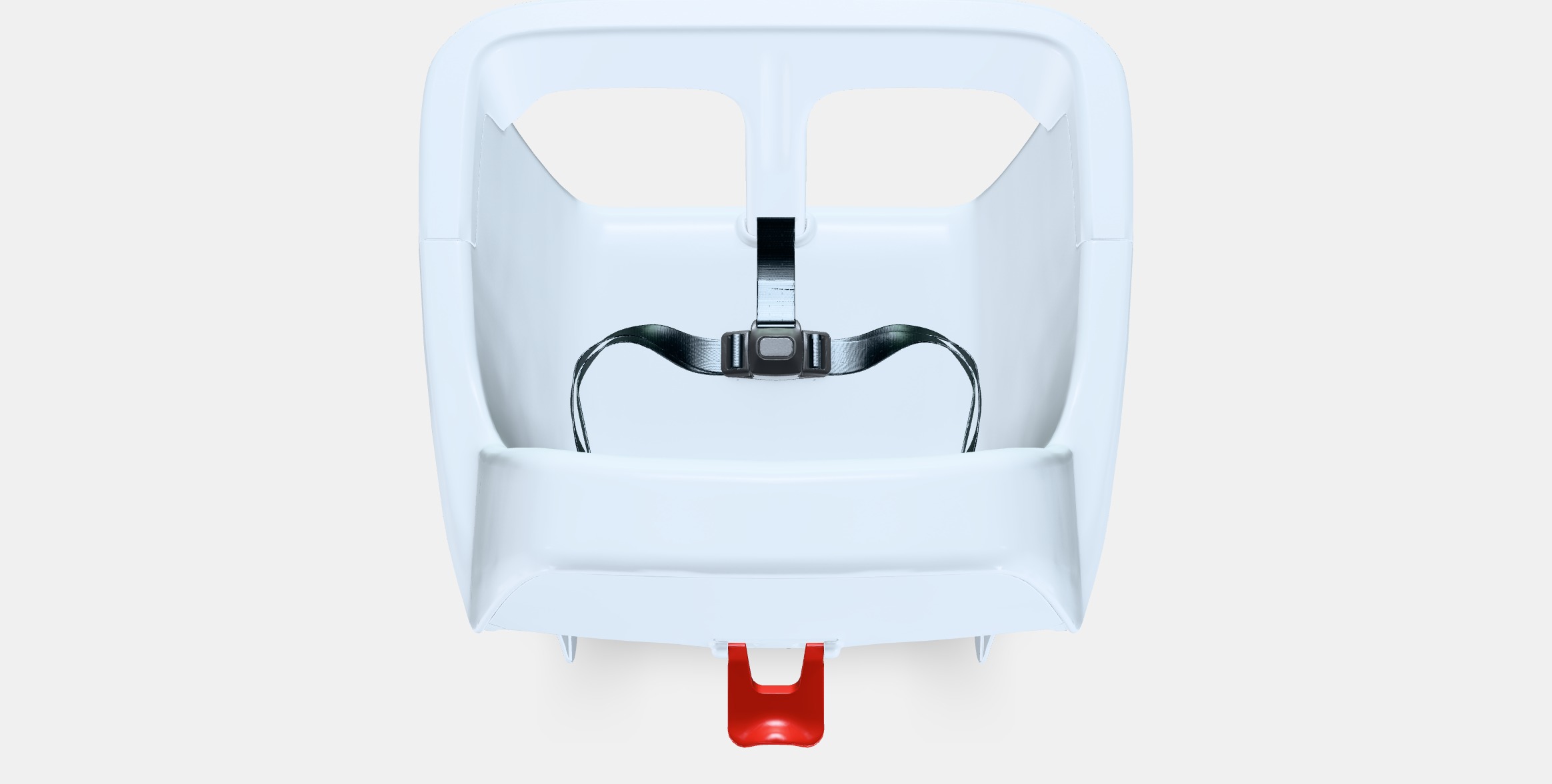 LANGUR Seat shell for highchair Low-poly 3D model_6