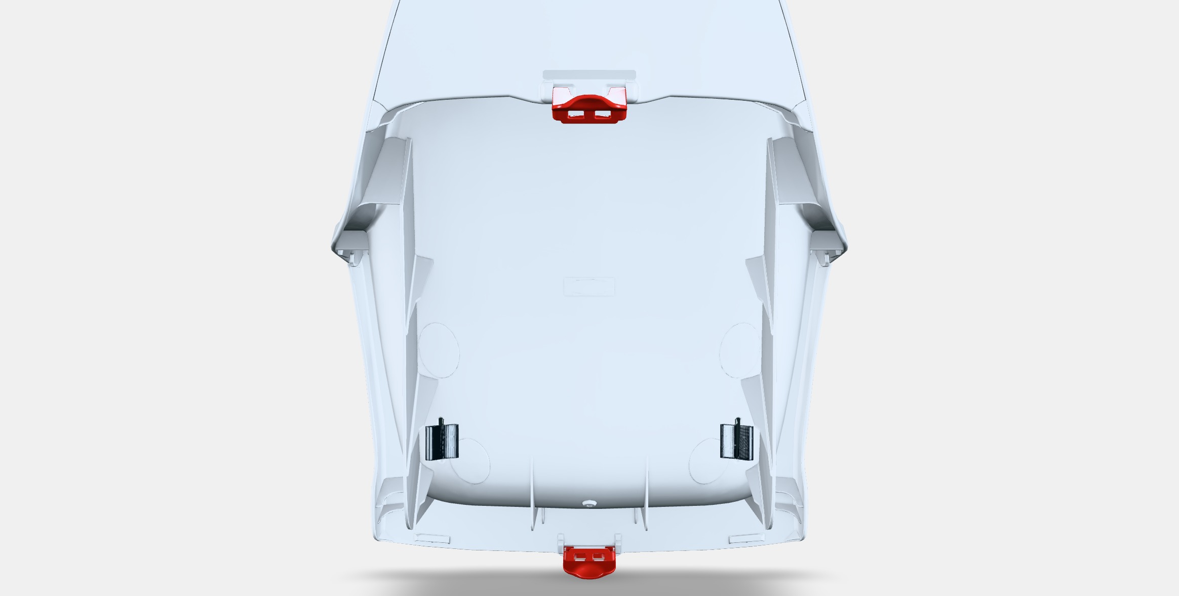 LANGUR Seat shell for highchair Low-poly 3D model_15