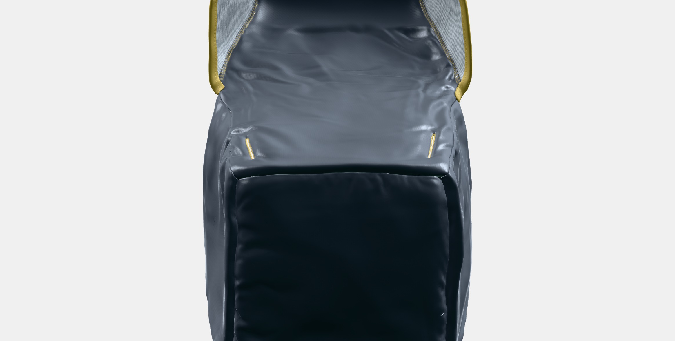 LANGUR Padded seat cover for highchair Low-poly 3D model_8