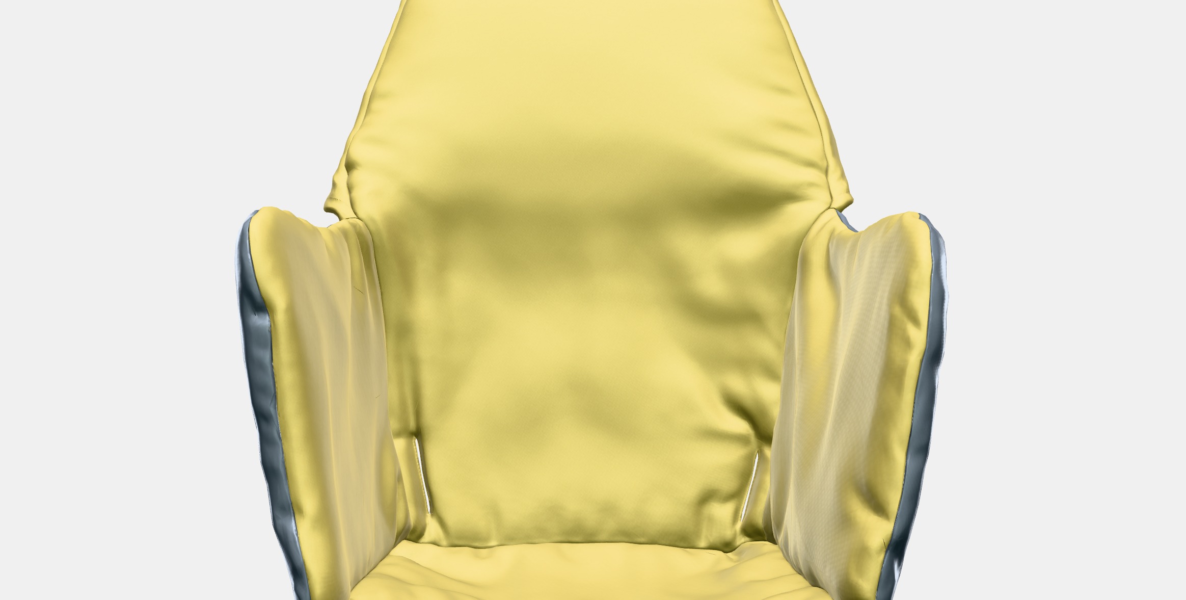 LANGUR Padded seat cover for highchair Low-poly 3D model_12