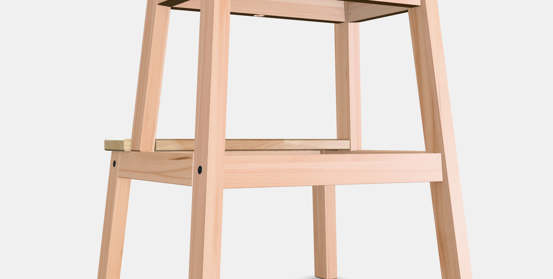 BEKVAM Step stool 3 Low-poly 3D model_4