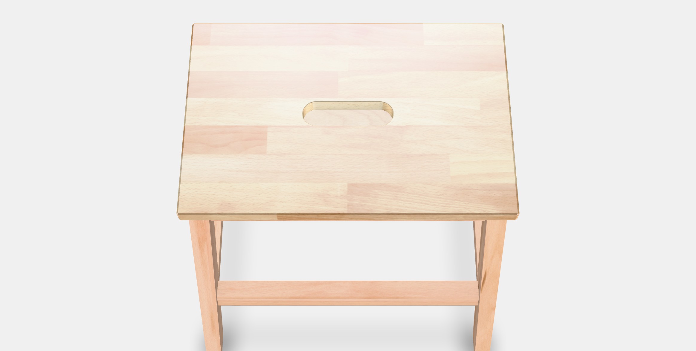 BEKVAM Step stool 3 Low-poly 3D model_3