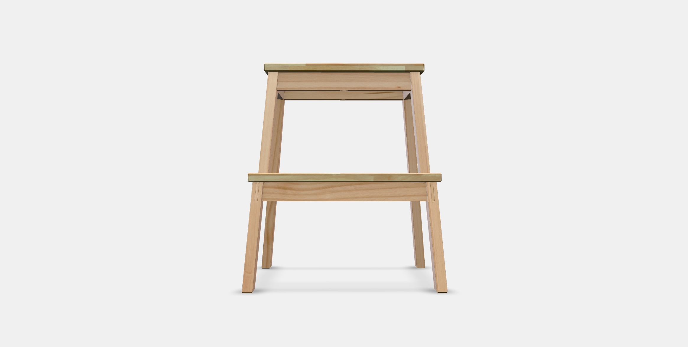 BEKVAM Step stool 3 Low-poly 3D model_12