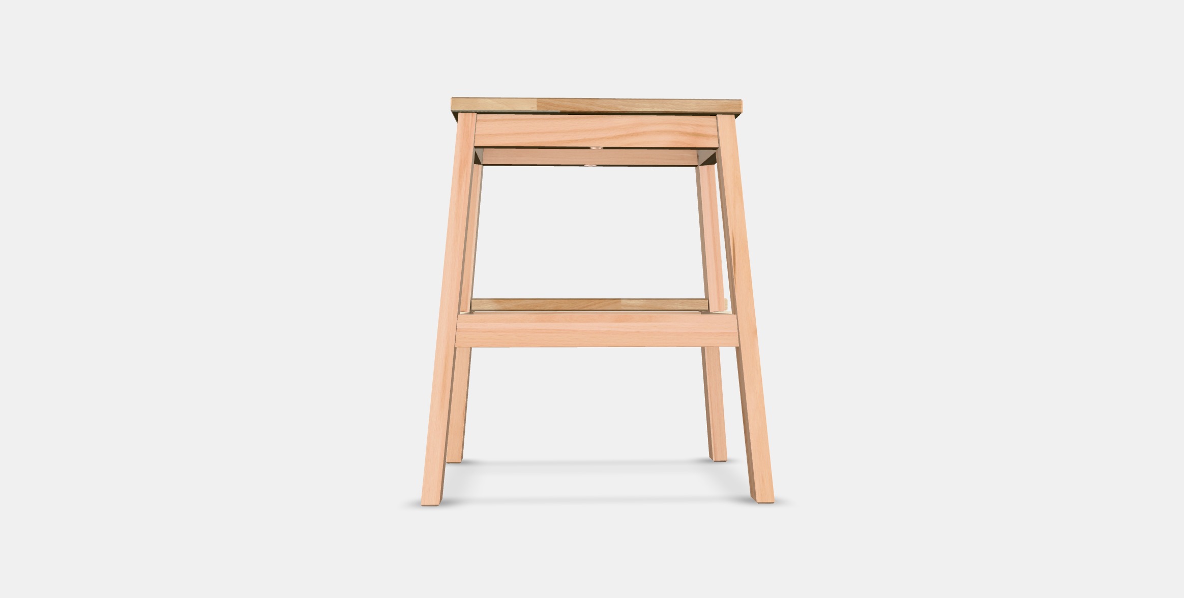 BEKVAM Step stool 3 Low-poly 3D model_14