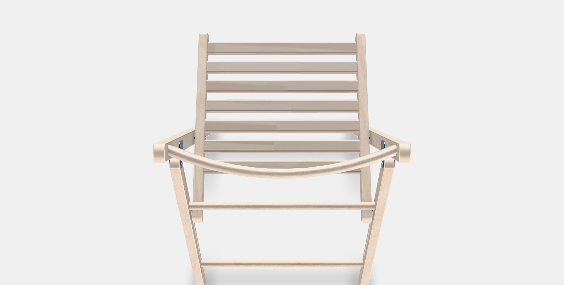 FROSVI Folding chair 2 Low-poly 3D model_4