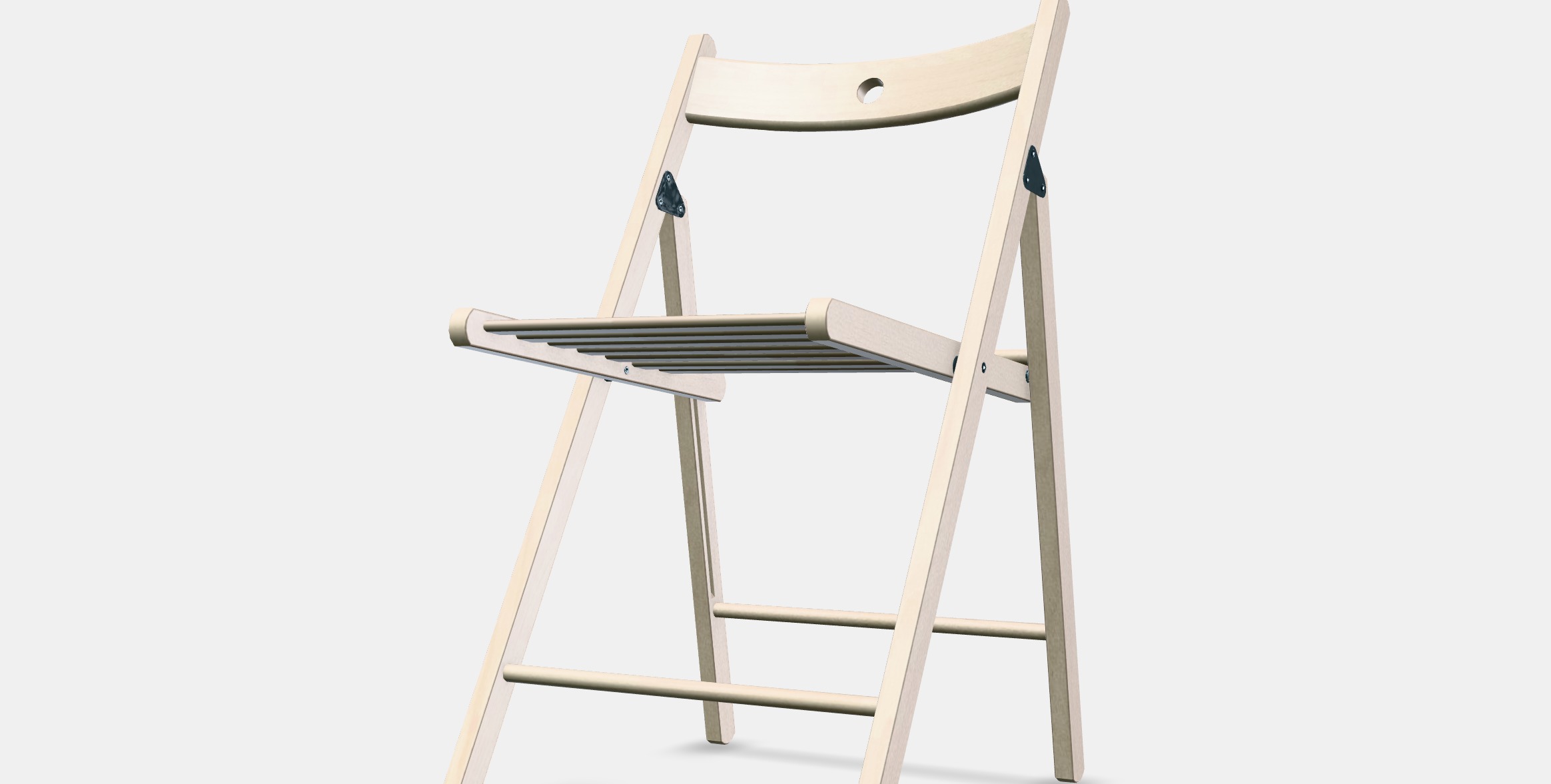 FROSVI Folding chair 2 Low-poly 3D model_13