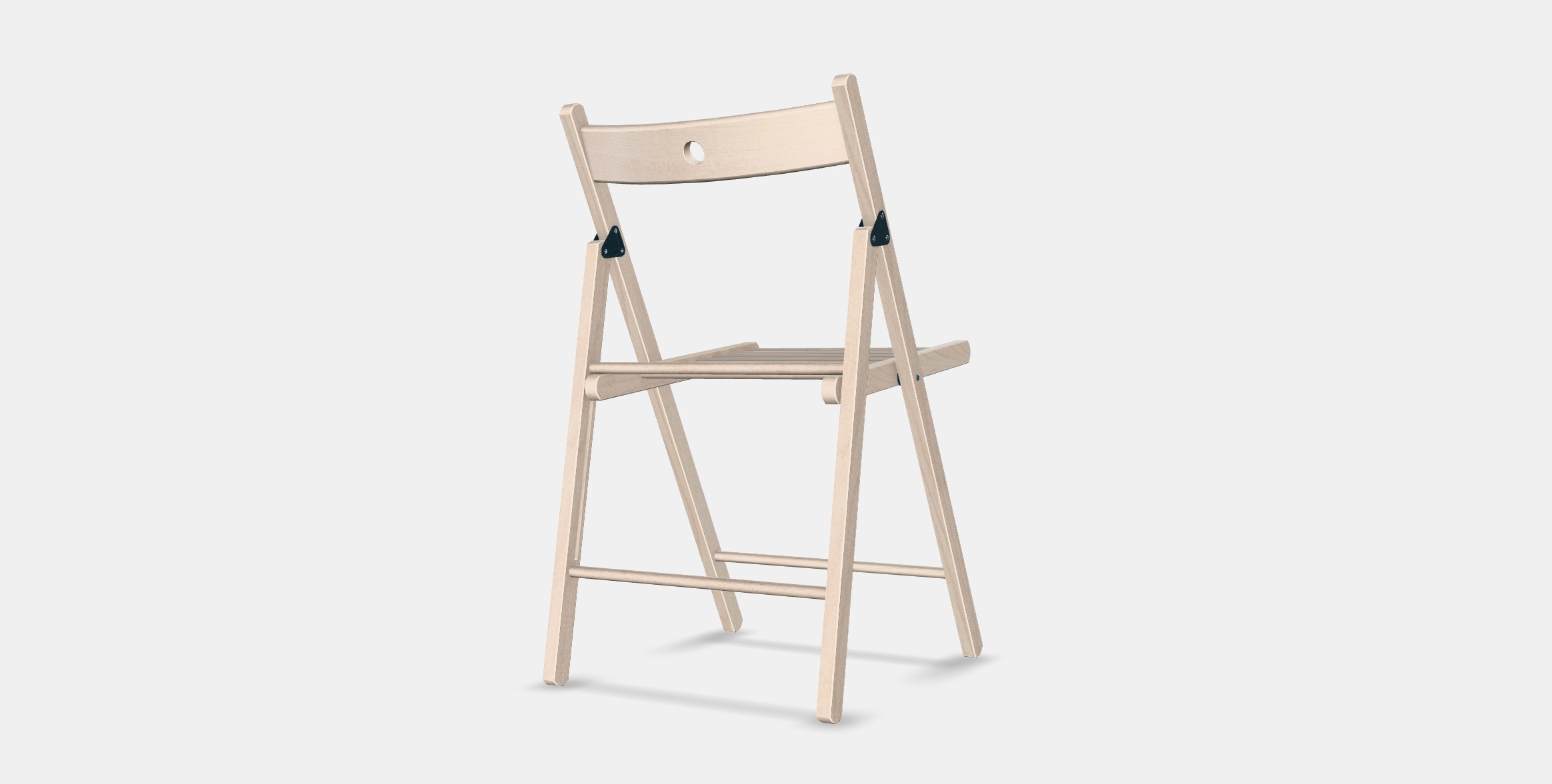 FROSVI Folding chair 2 Low-poly 3D model_6